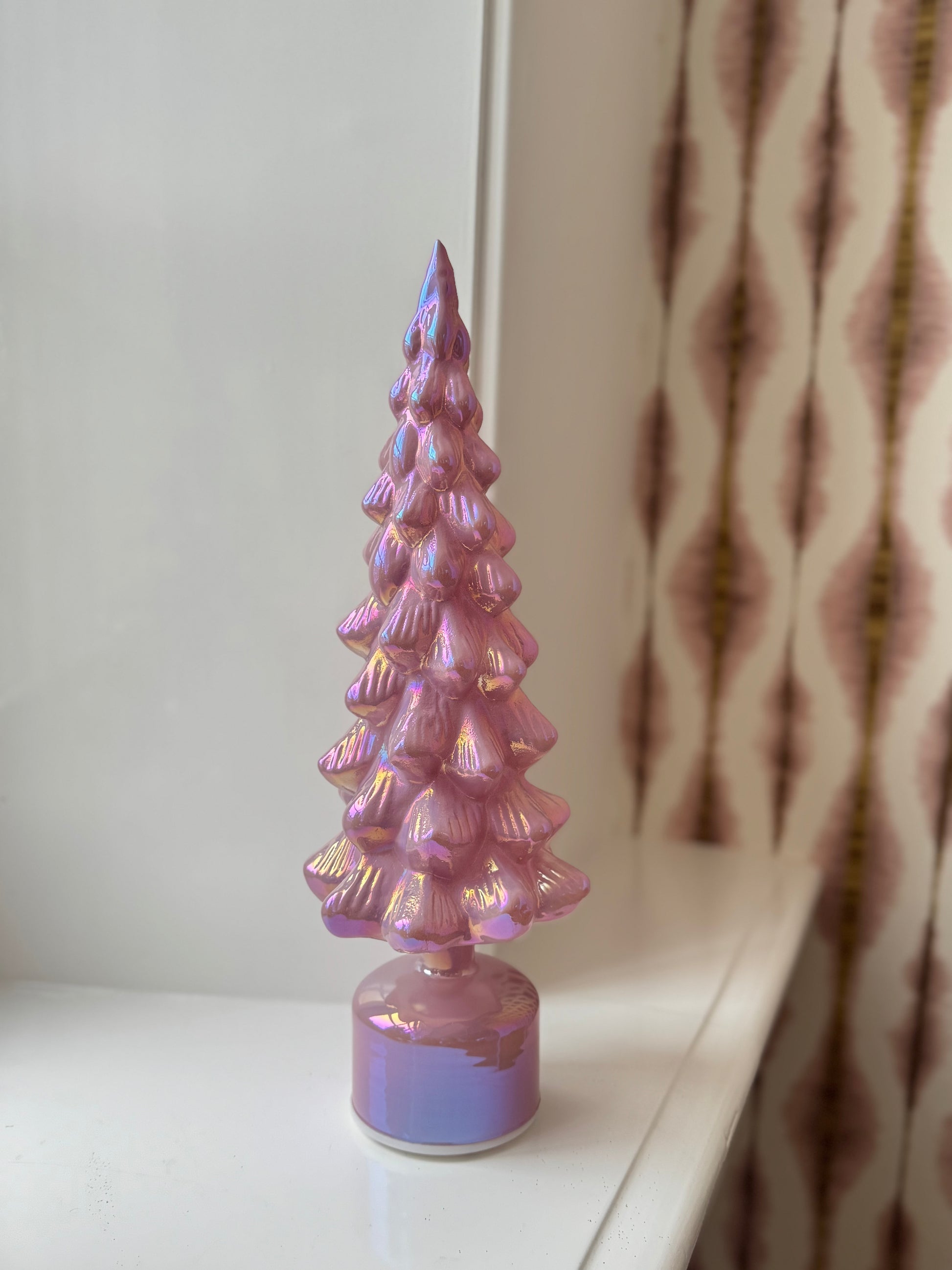 Lightning tree soft pink with/without music 40cm