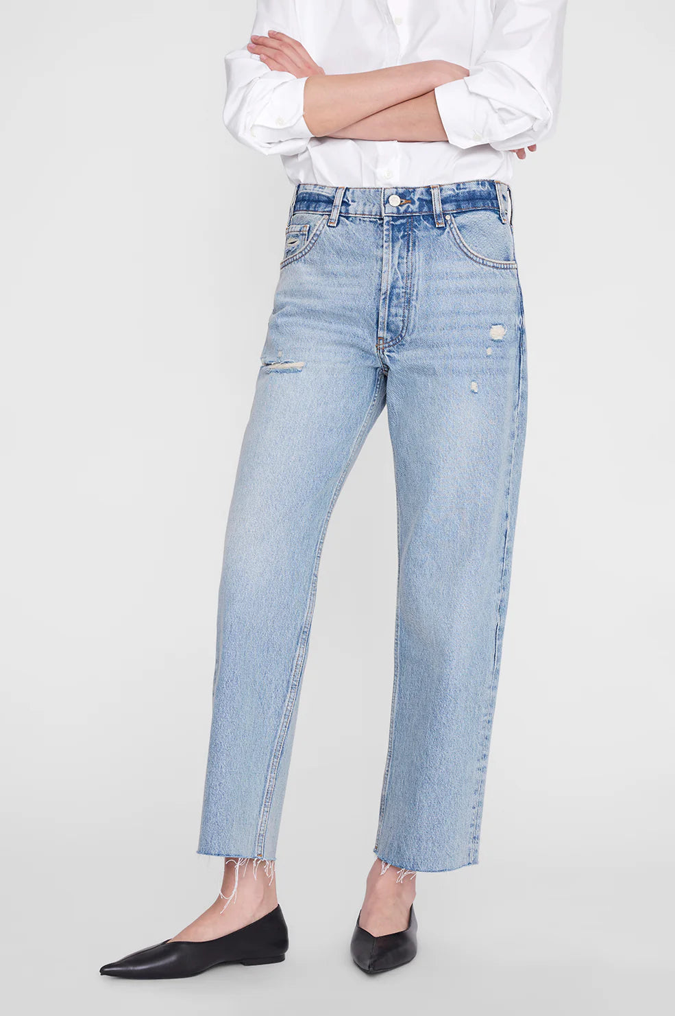 Gavin raw light denim