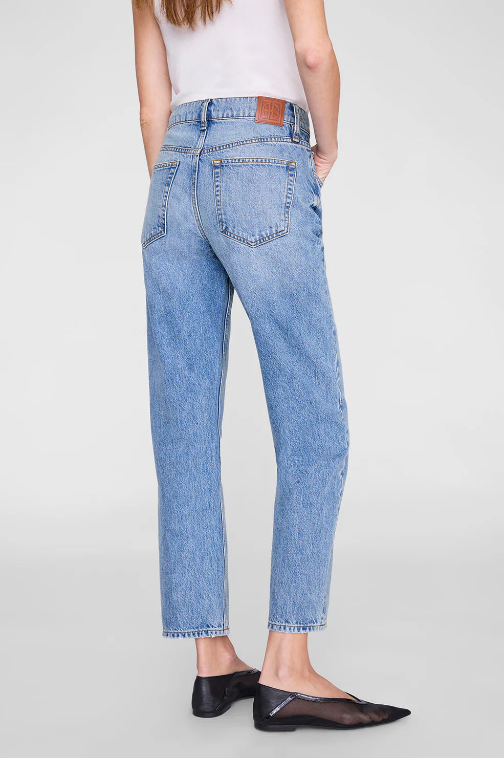 Image of Kate mid blue denim
