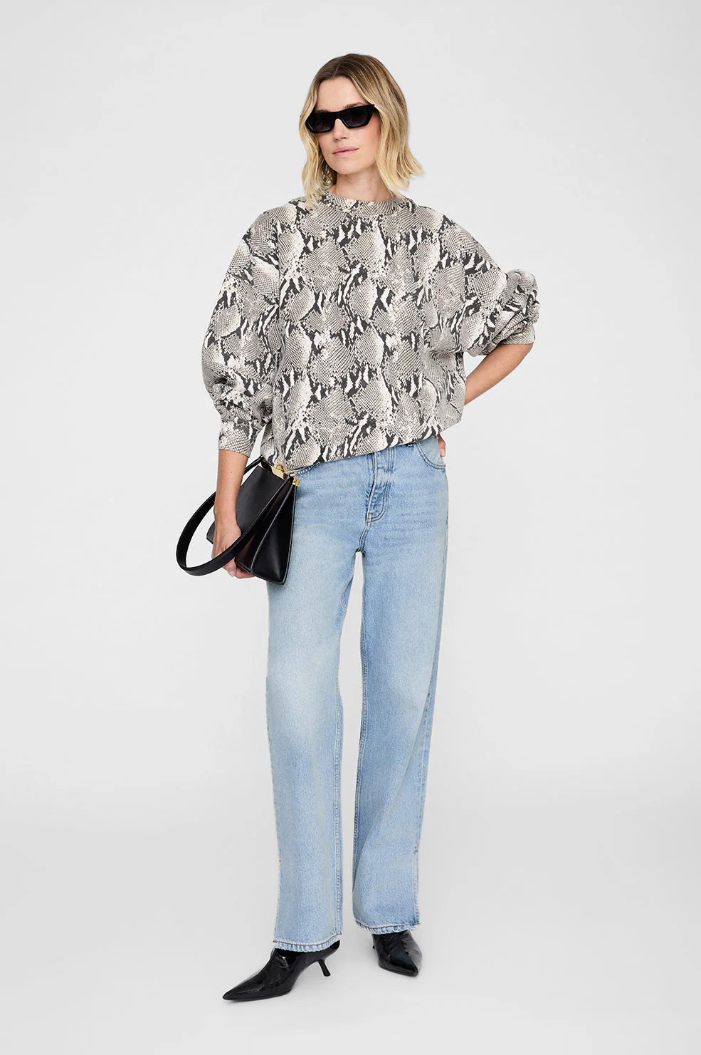 Sweater Miles washed python