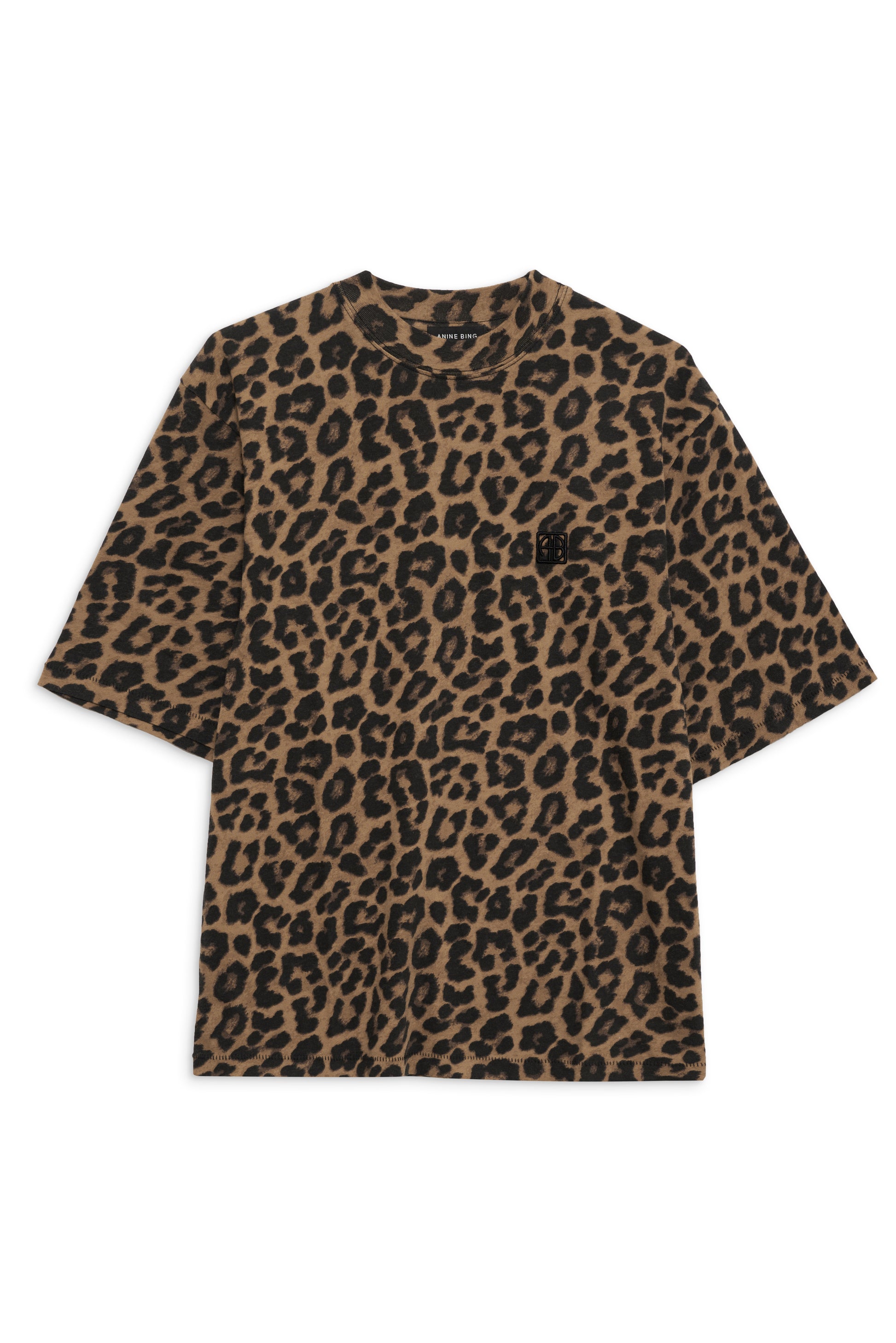 Tee Avi black/brown leopard