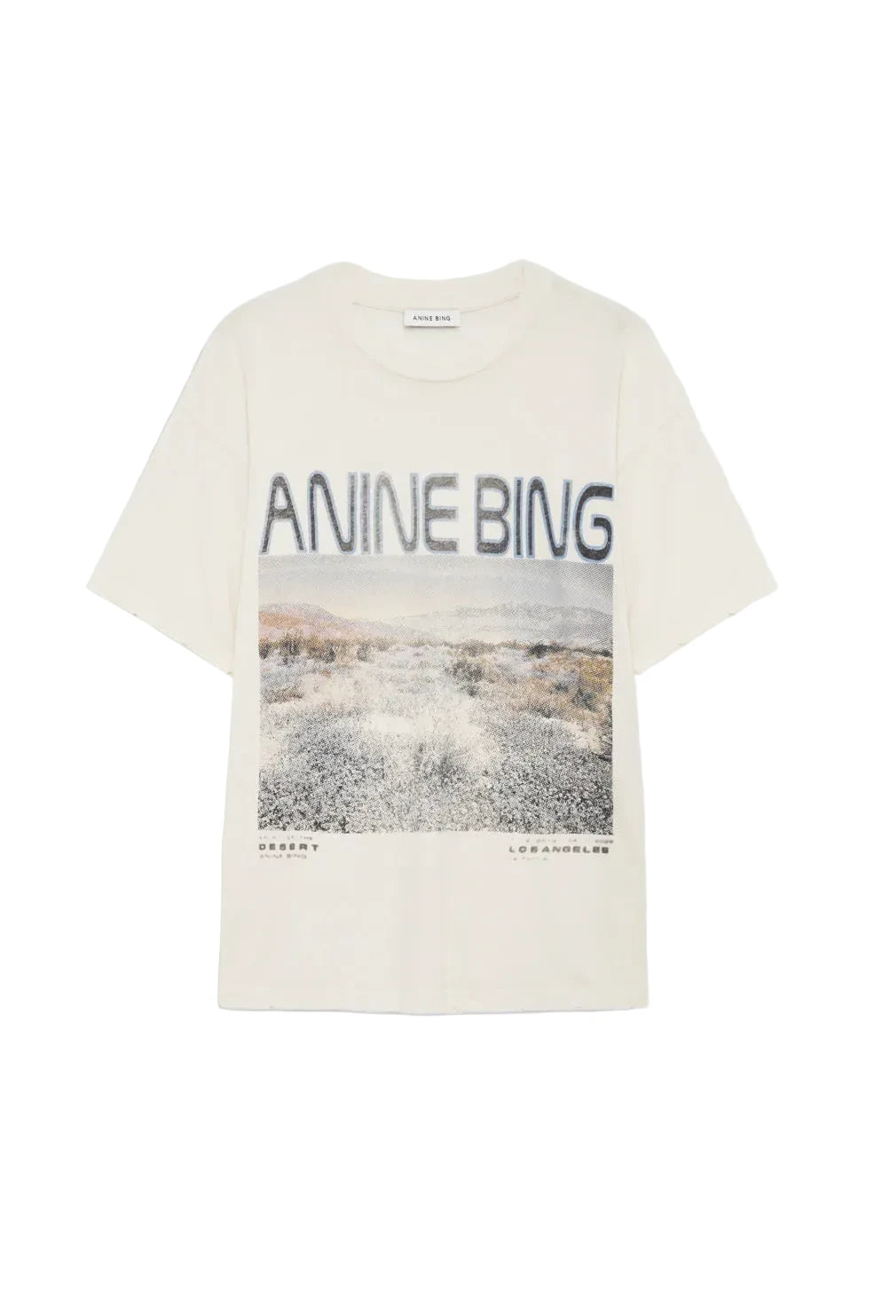 Tee Cade wild flowers offwhite