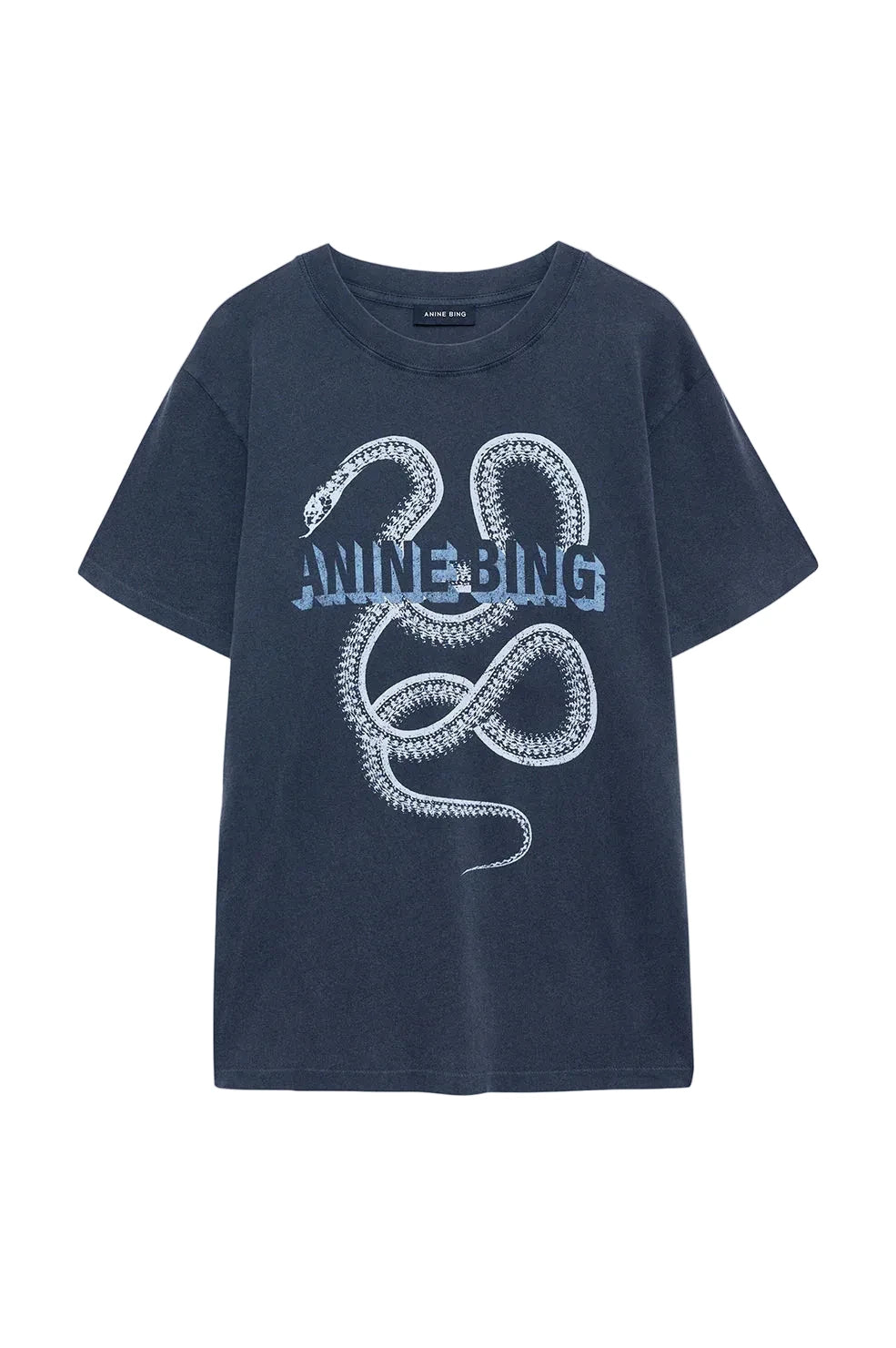 Tee Lili snake washed black