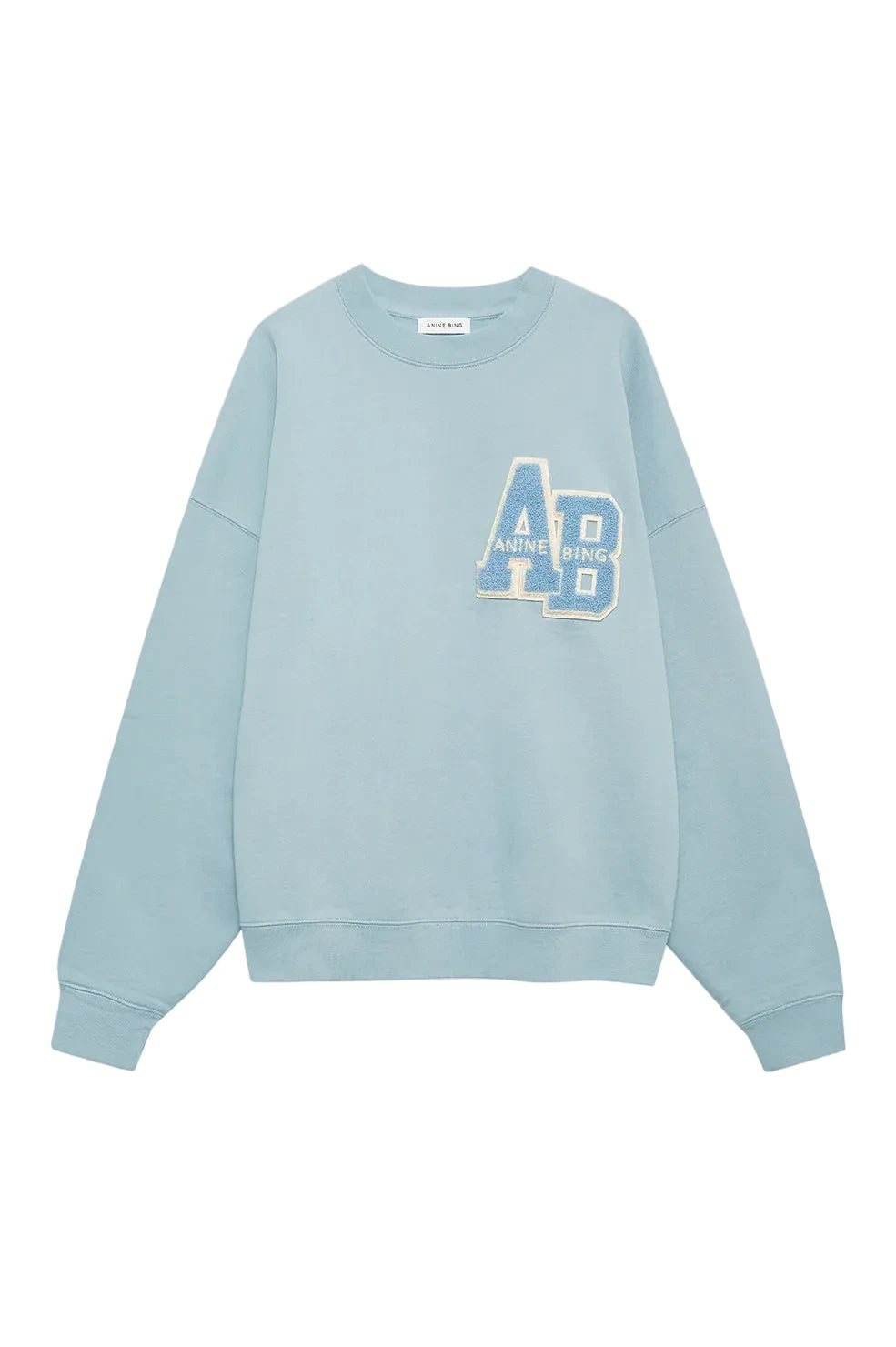 Sweater Miles letterman pastel blue