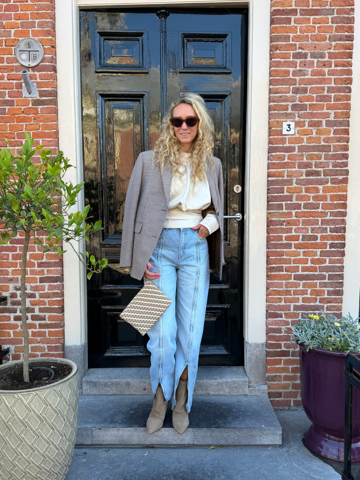 Blazer Lola sand beige