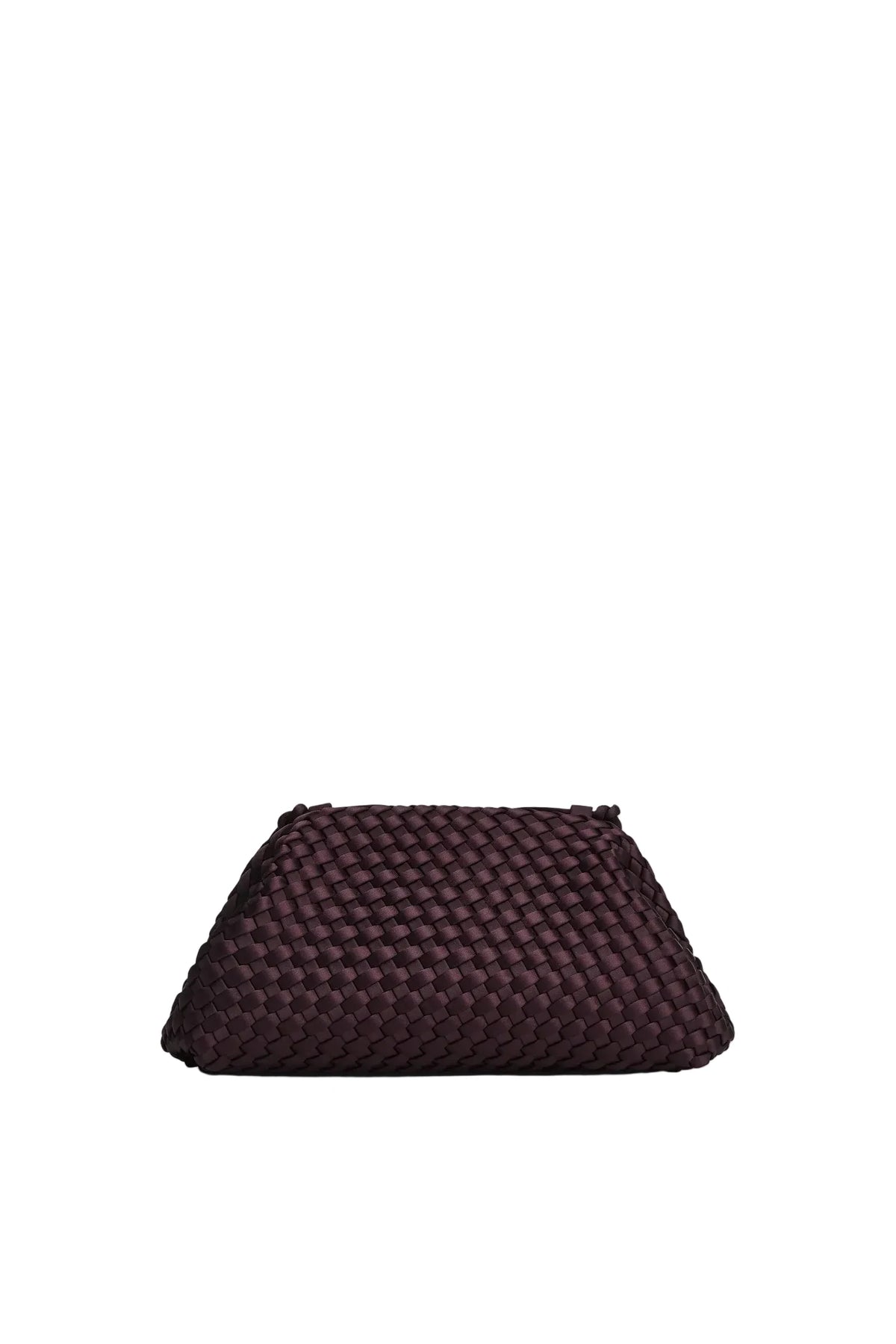 Bag Pouch aubergine satin