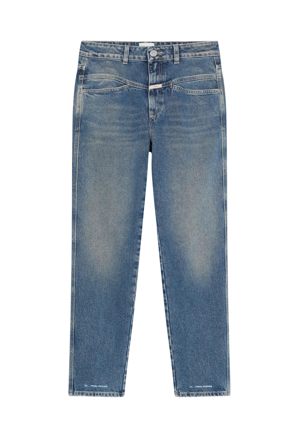 Image of Pedal pusher iconic mid blue