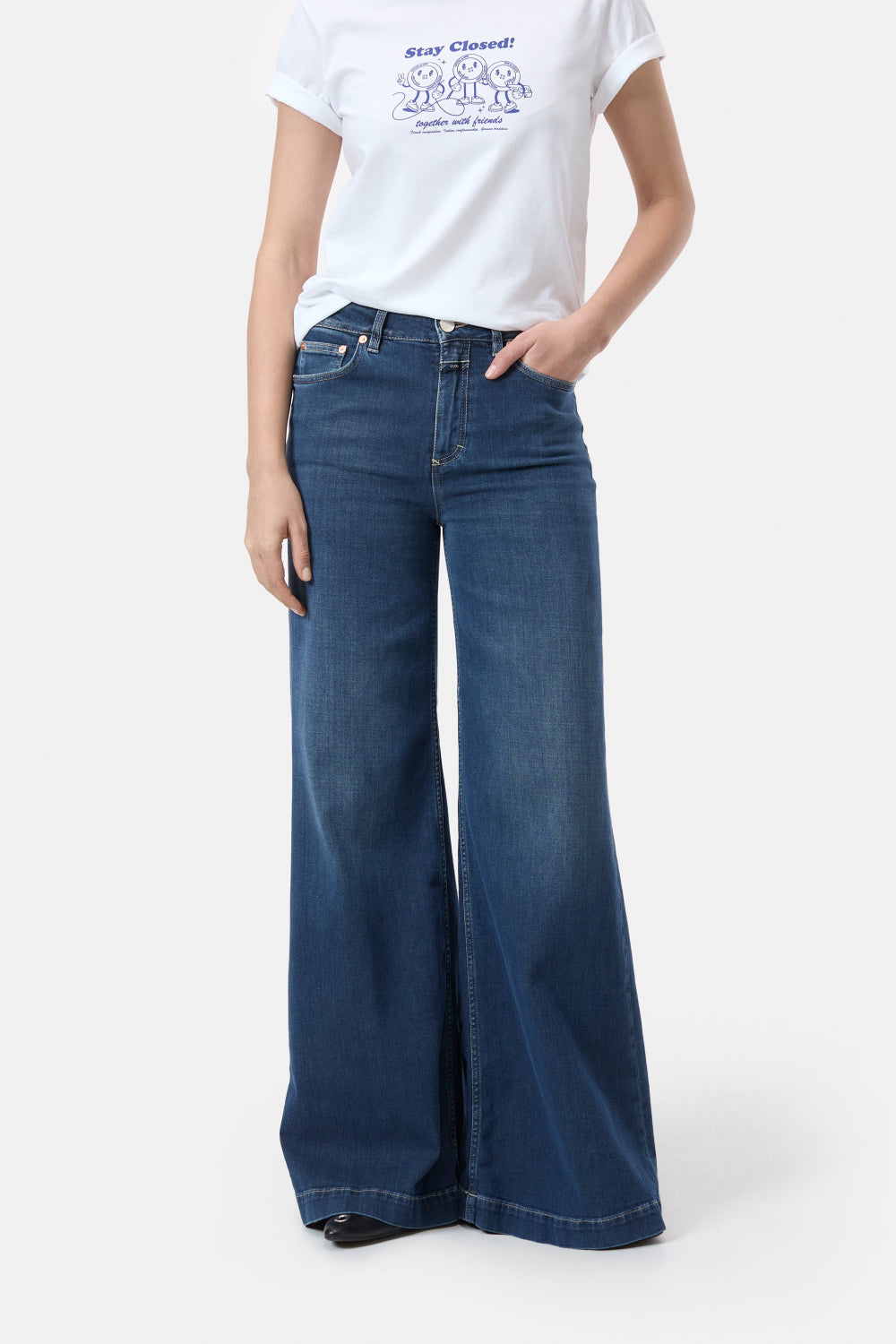Glow up cashmere touch dark blue