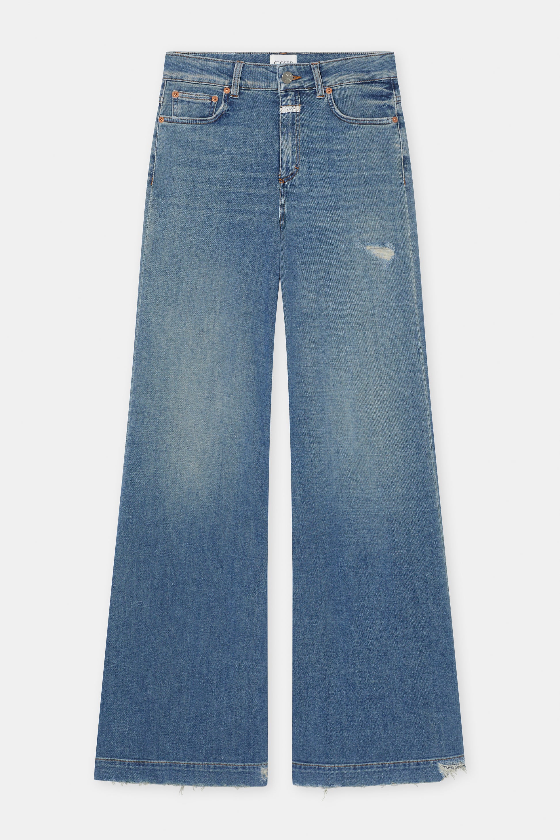 Glow up mid blue cashmere demolished