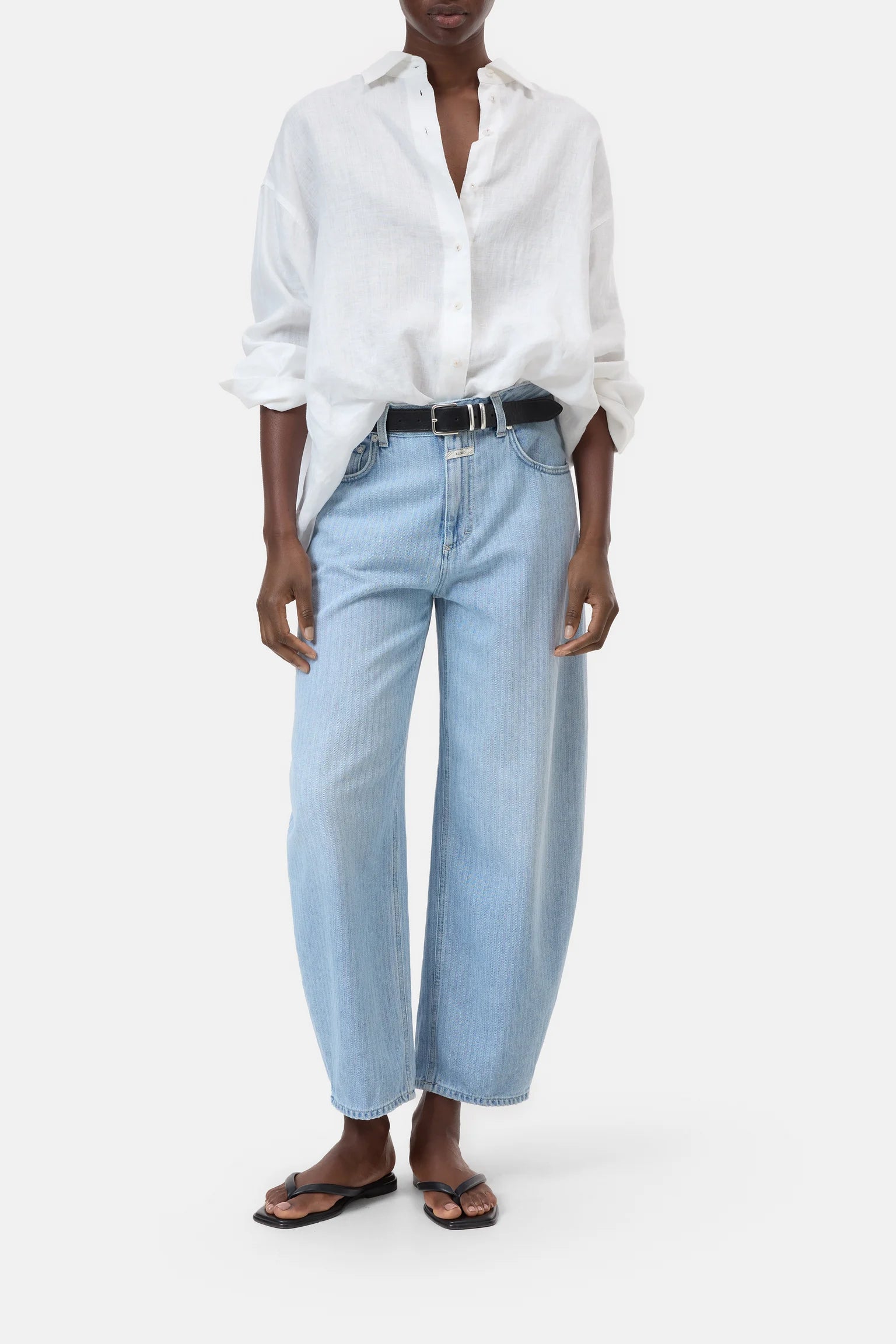 Jazzie light blue stripe