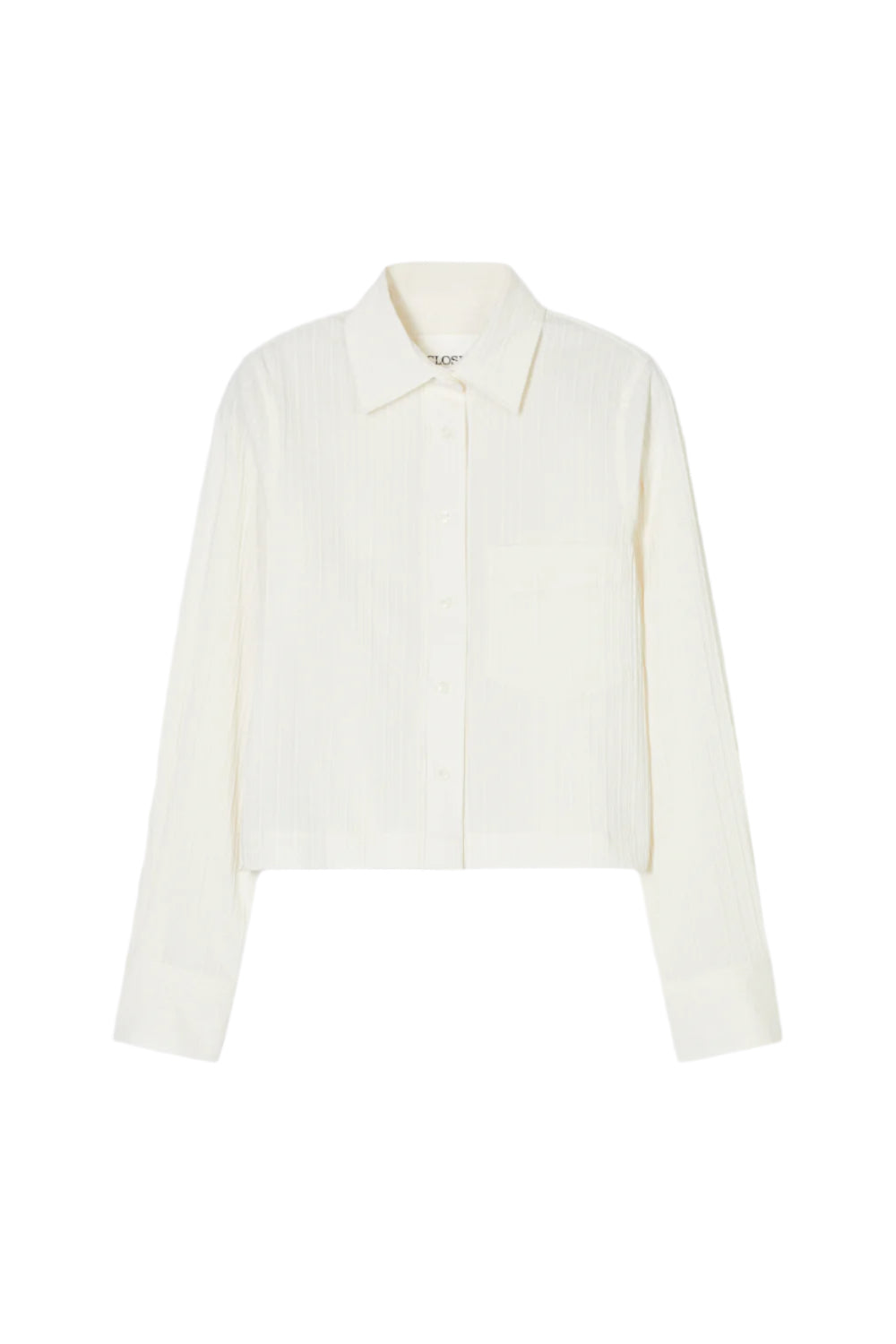 Blouse cropped vanilla