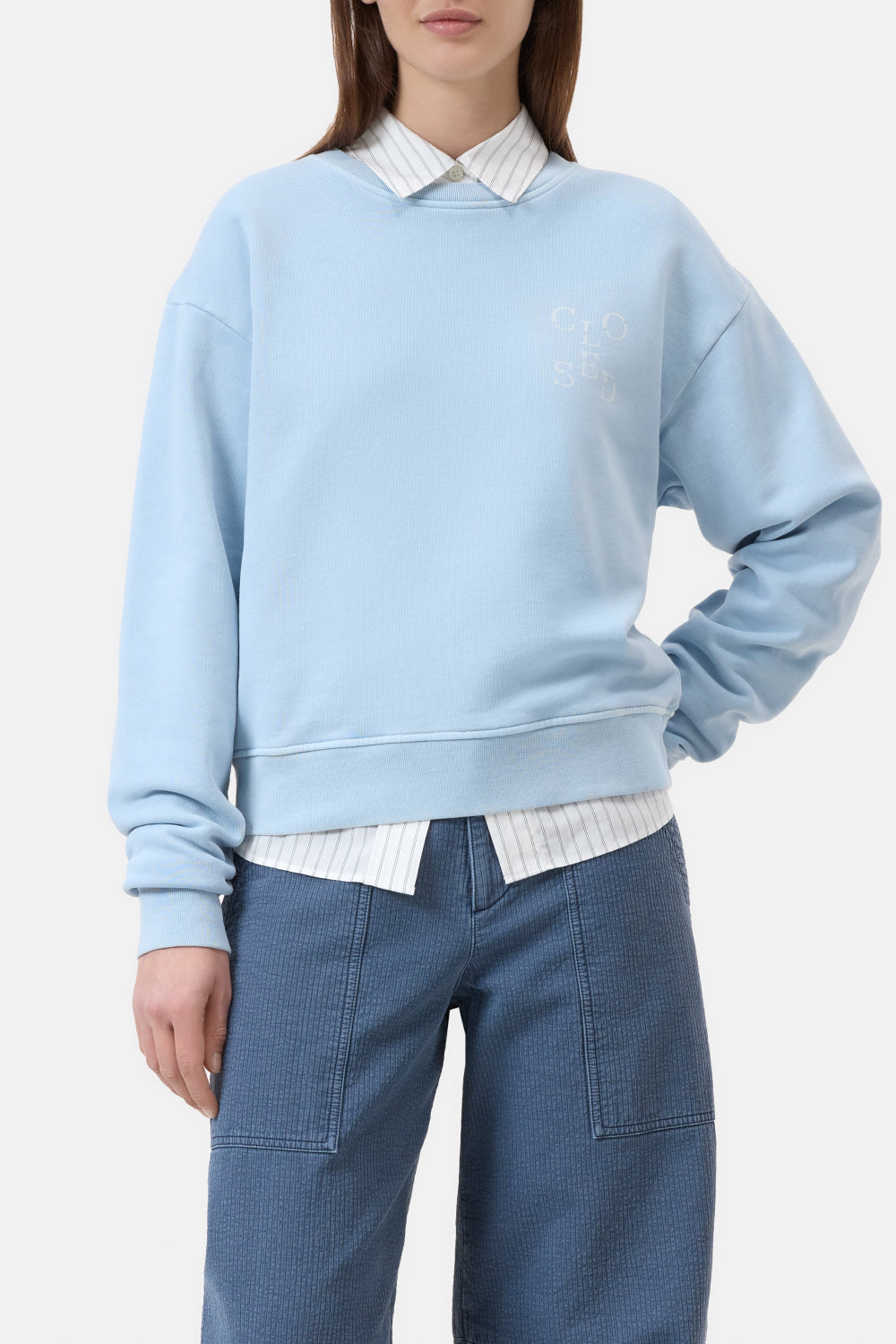 Sweater powder blue