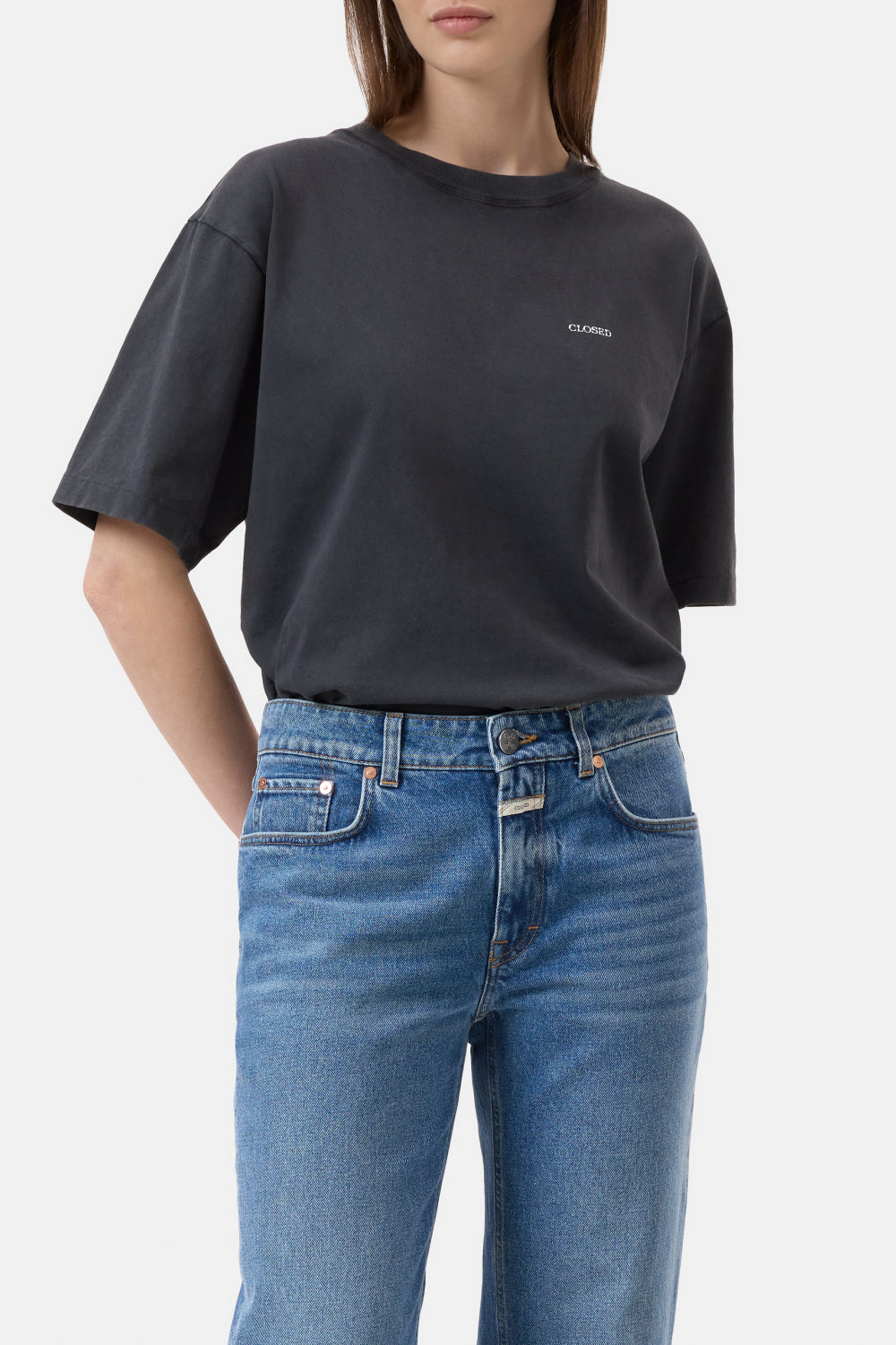Tee relaxed black