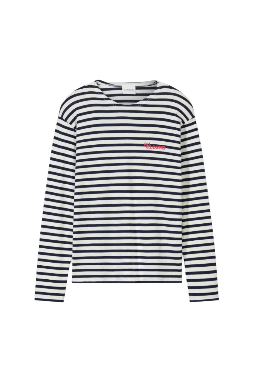 Longsleeve stripe black/white