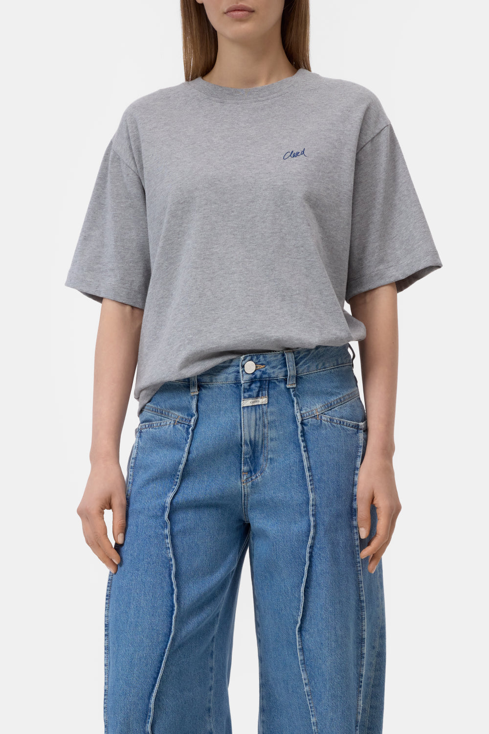 Image of Tee light grey melange
