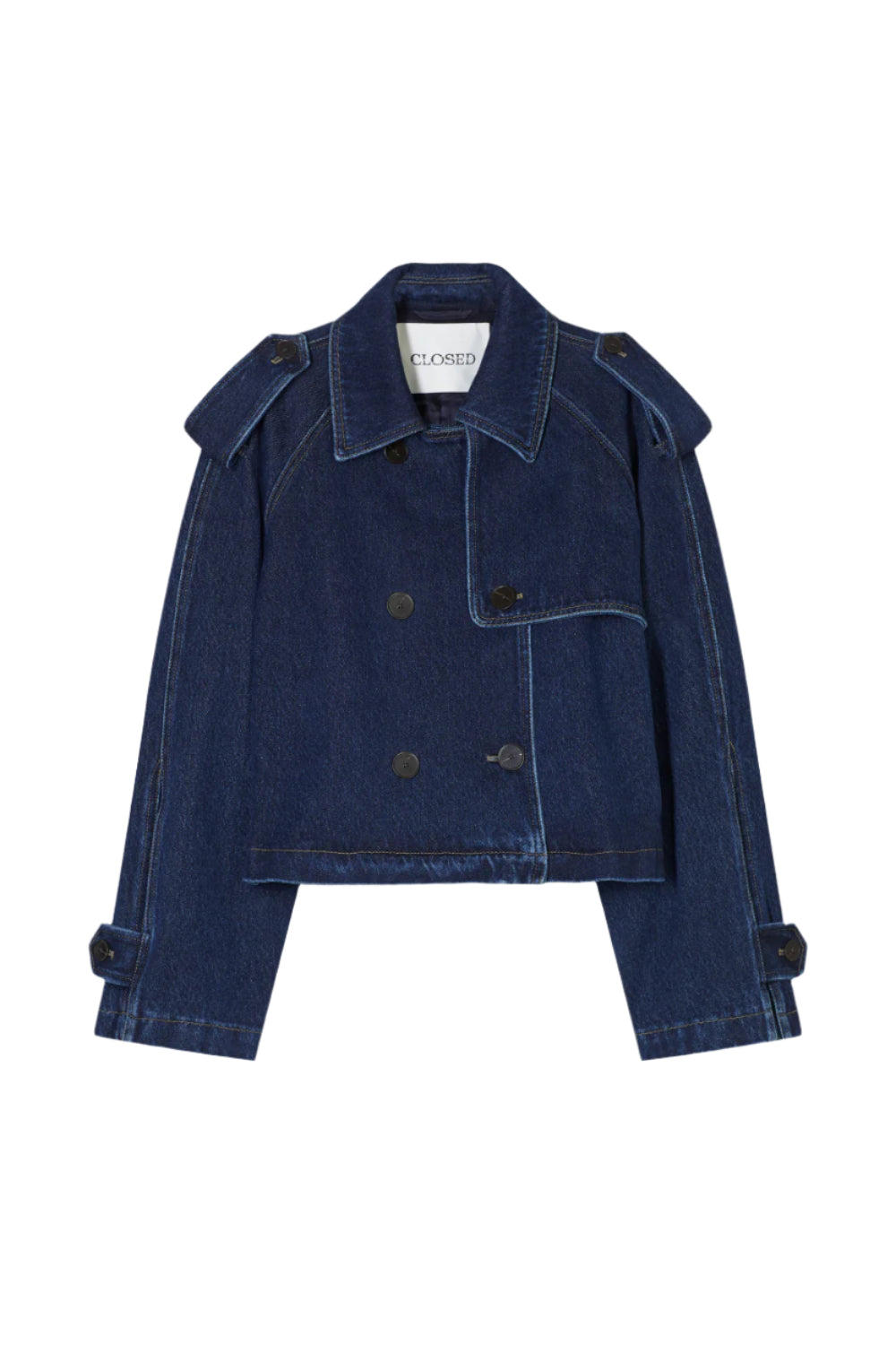 Jacket trench denim
