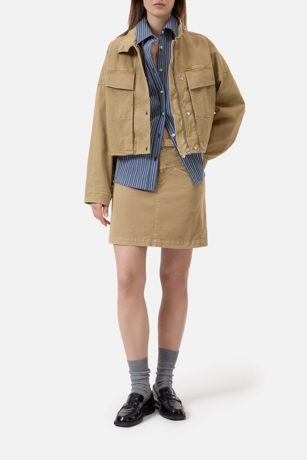 Jacket worker urban beige