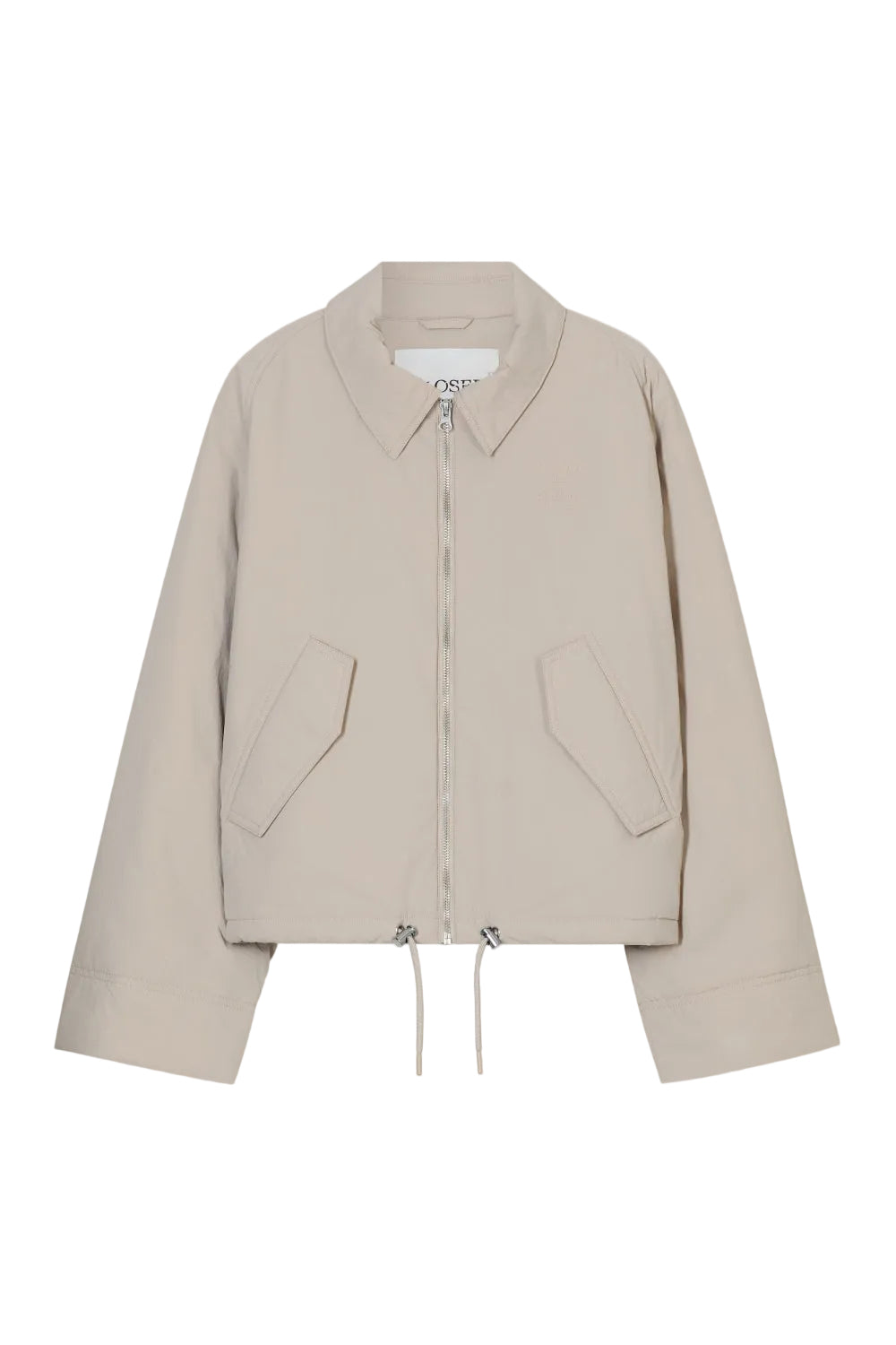 Jacket blouson clay beige