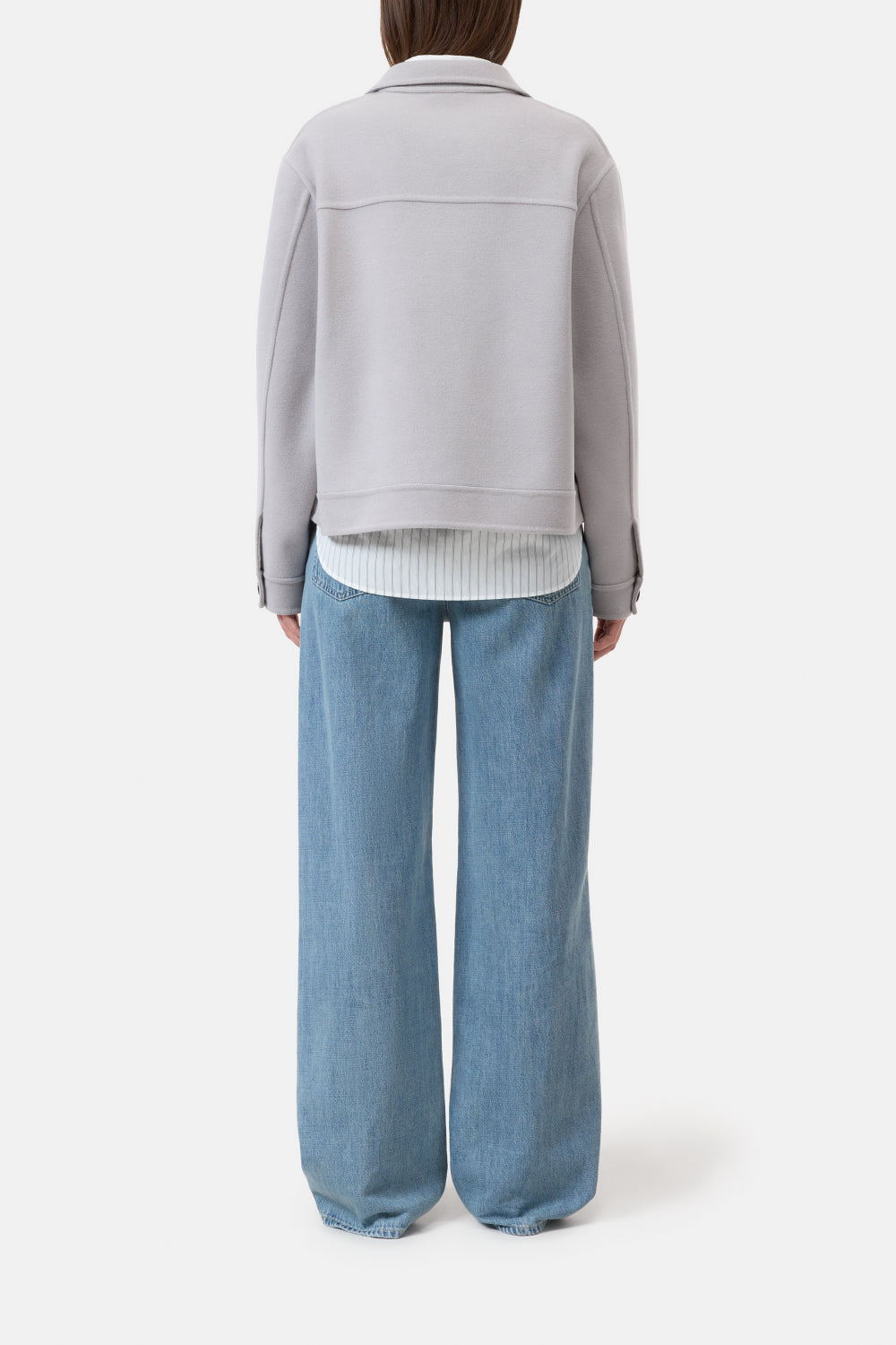 Image of Jacket/Blouson mud grey