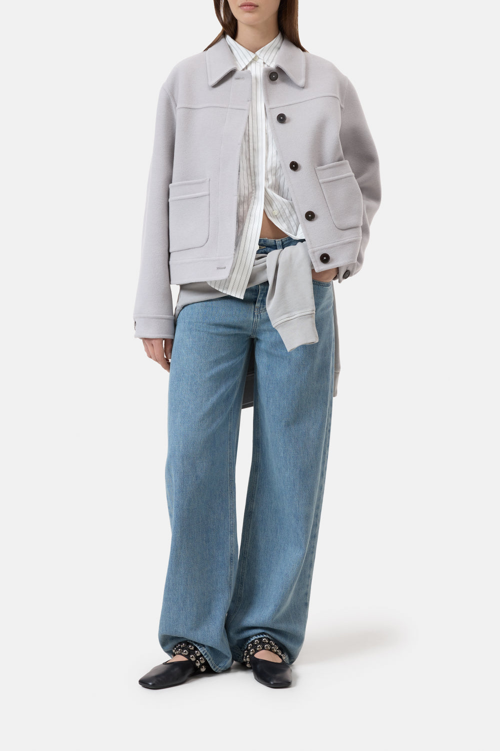 Jacket/Blouson mud grey
