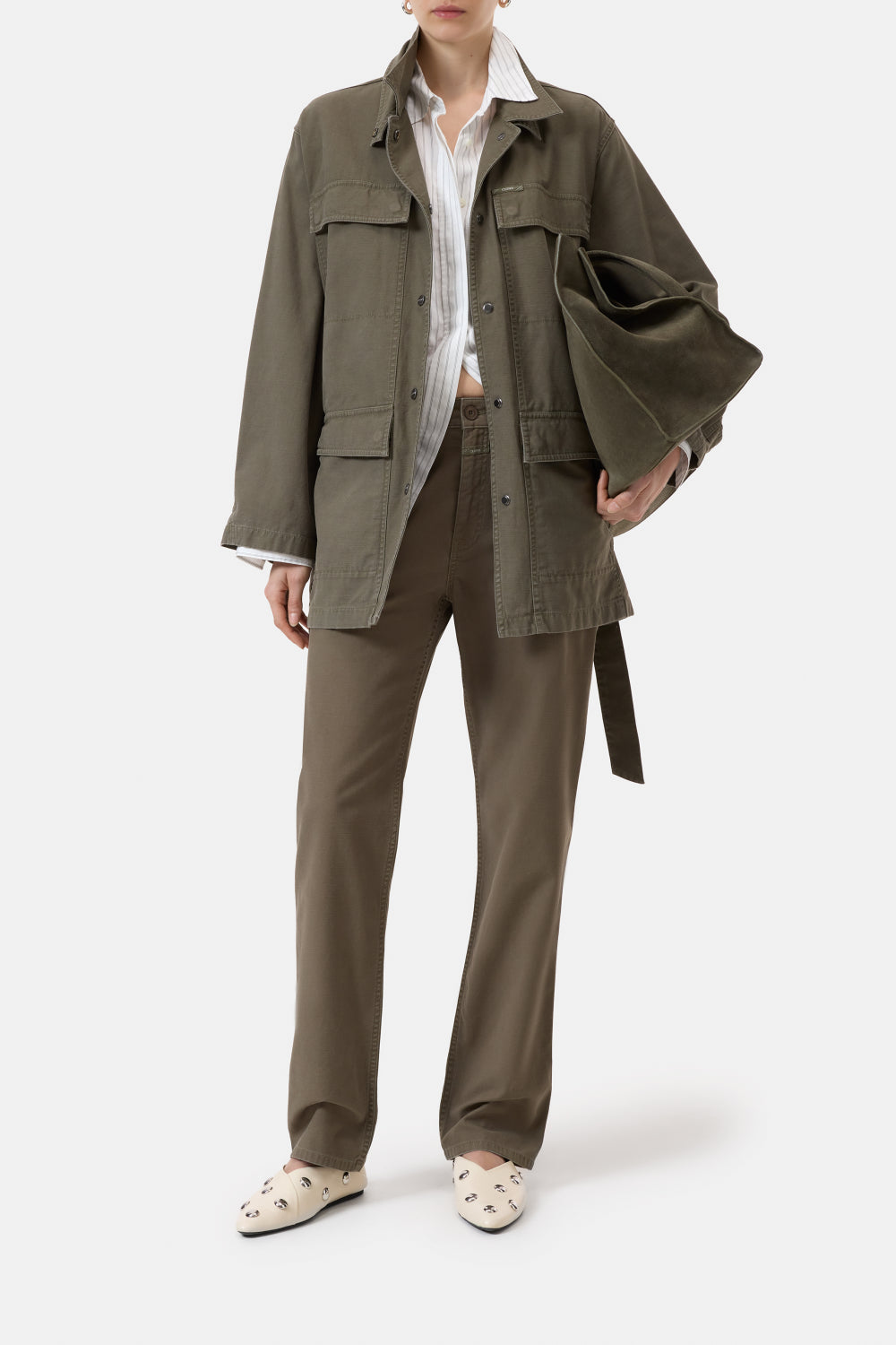 Parka forest green
