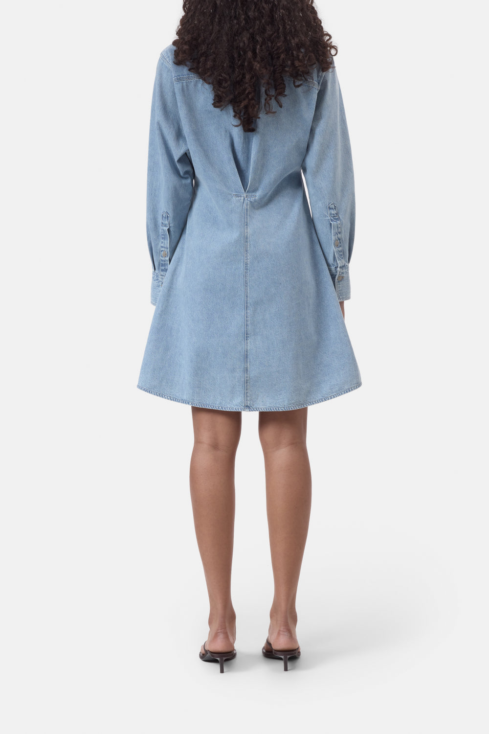 Dress denim light blue