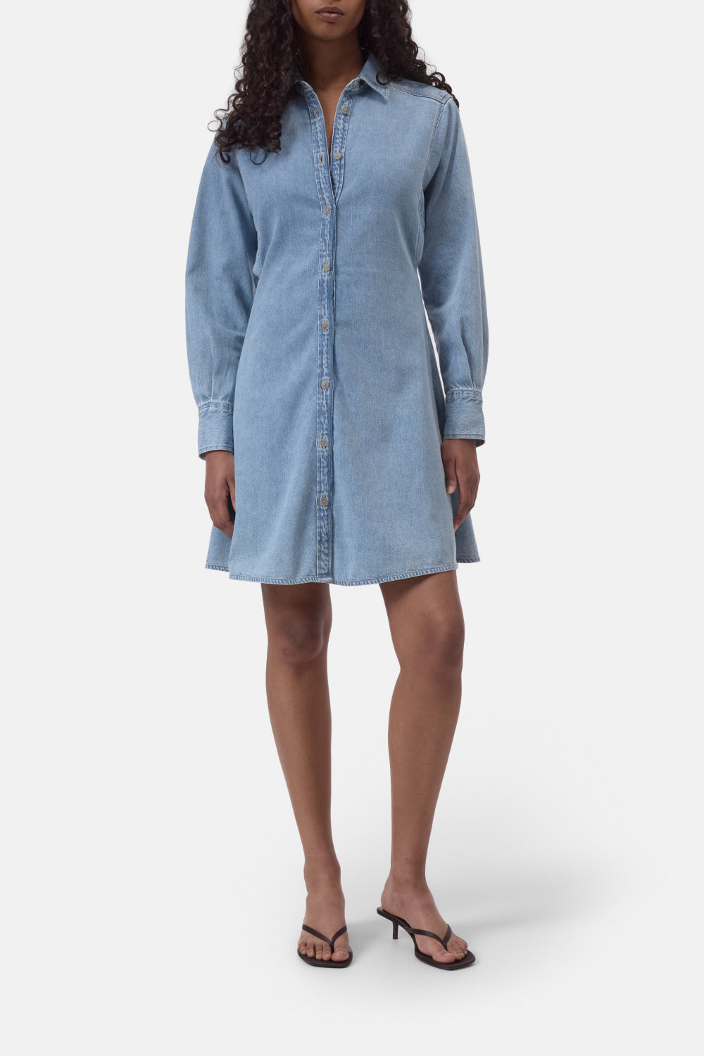 Dress denim light blue