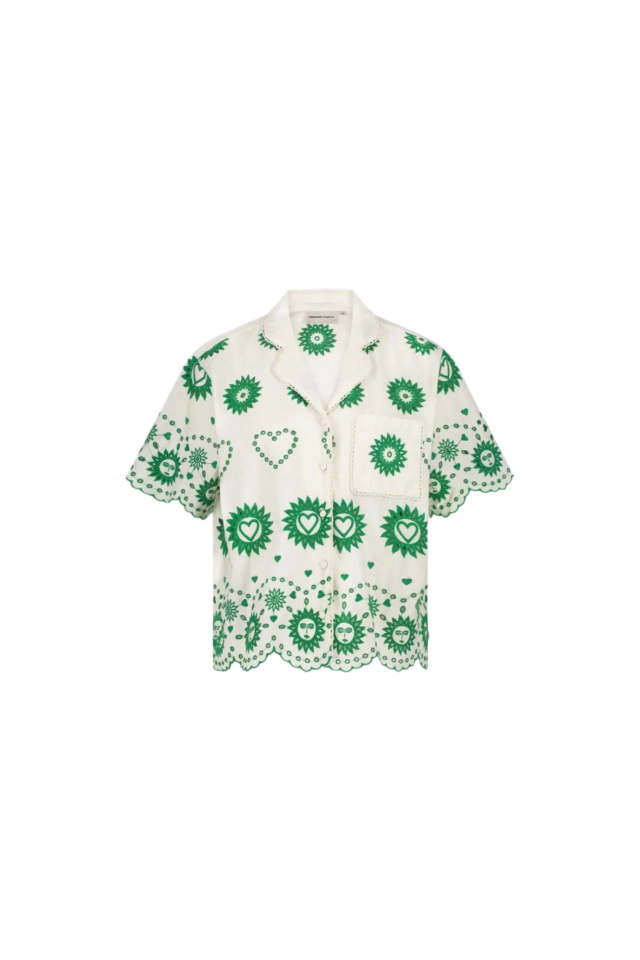 Blouse Brielle cosy white