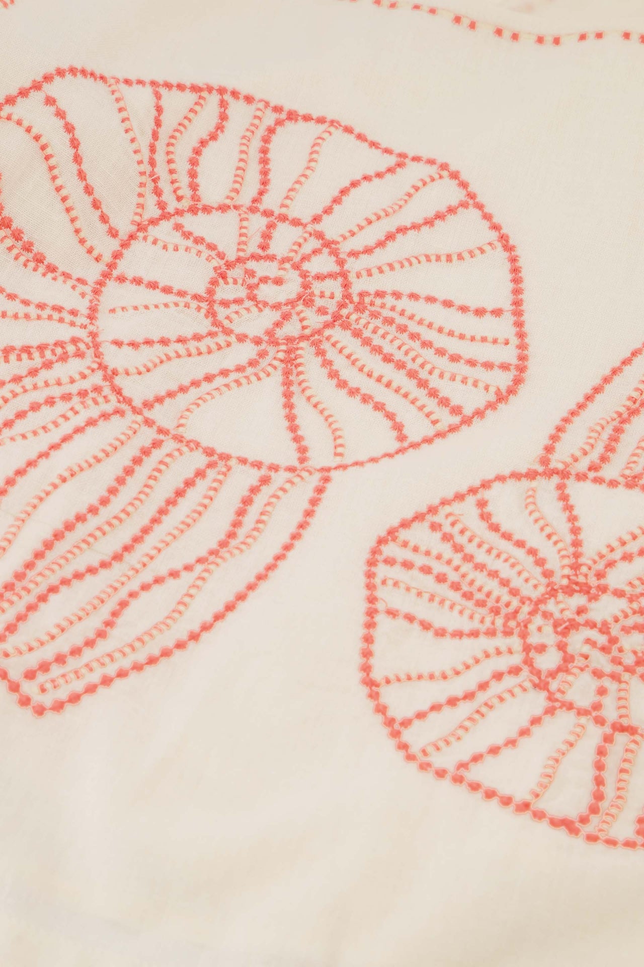 Top Sansa cosy white coral