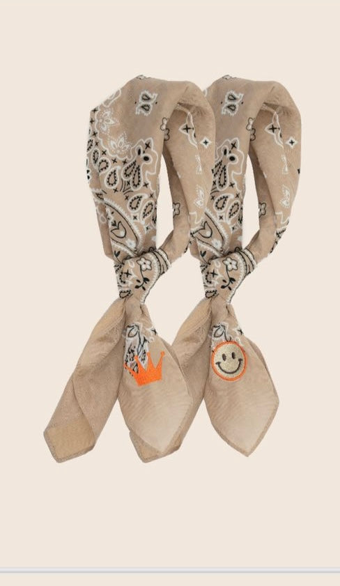 Bandana Kingsday beige