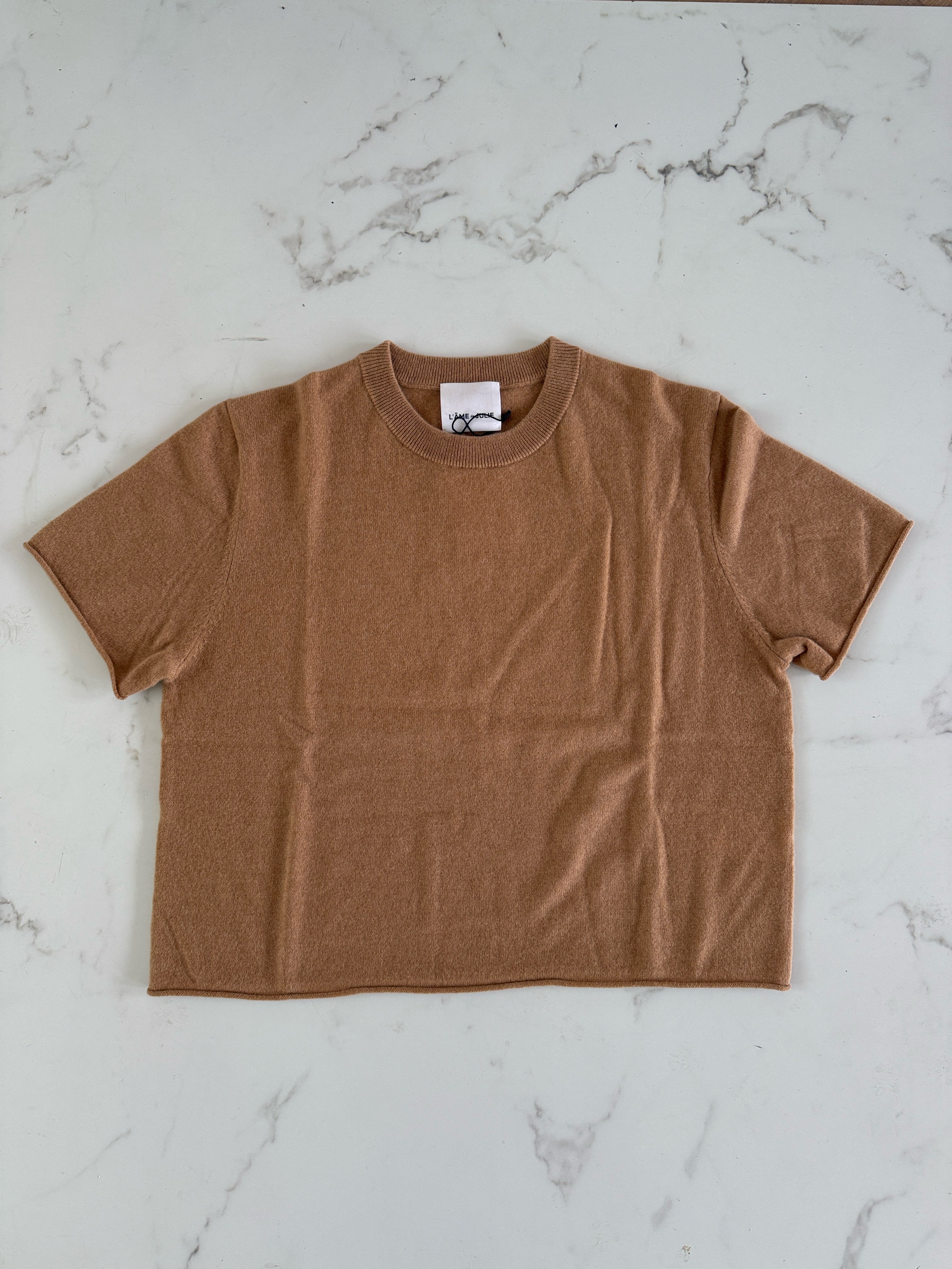 Tee Joya semolina camel