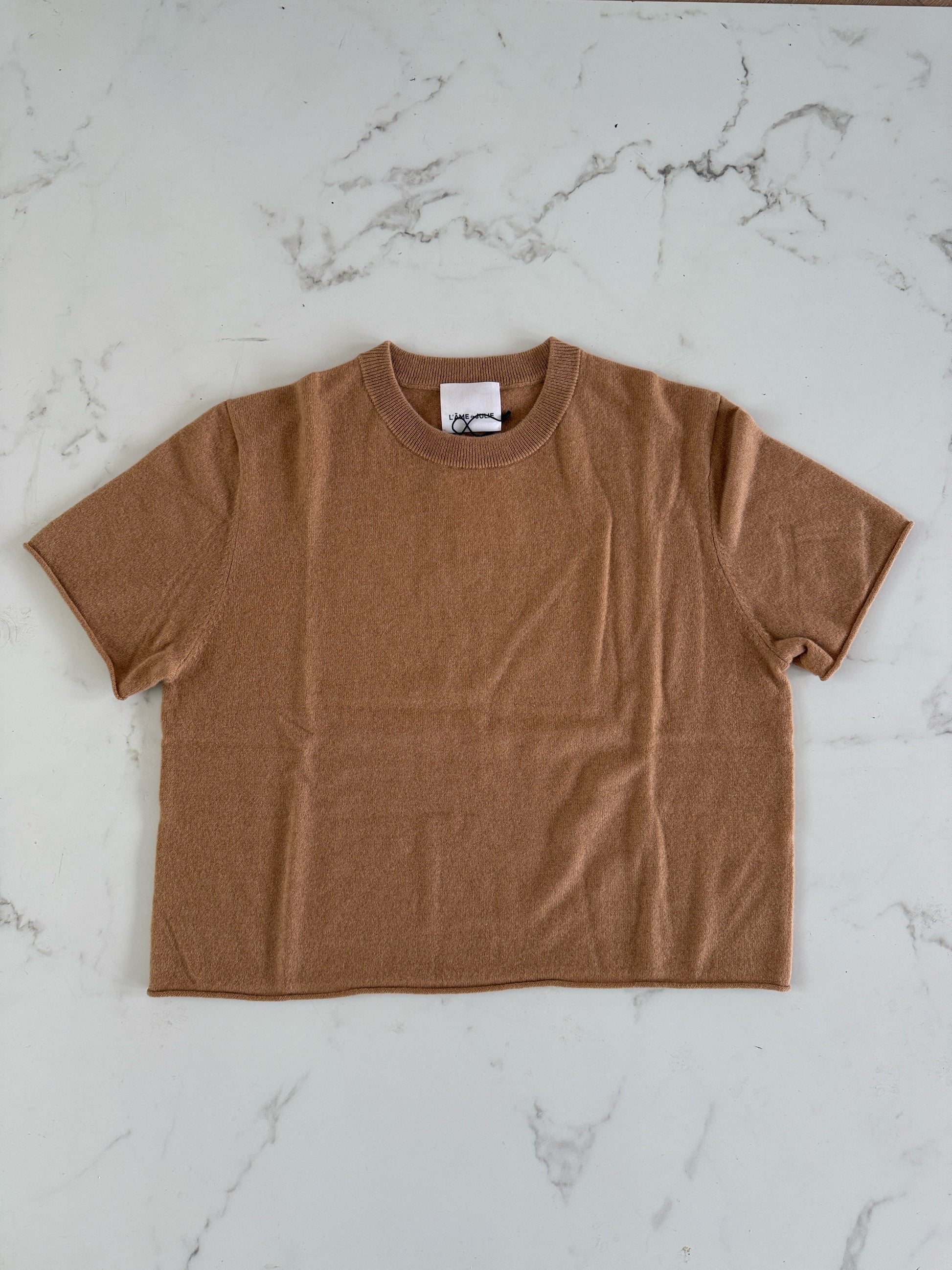 Tee Joya semolina camel