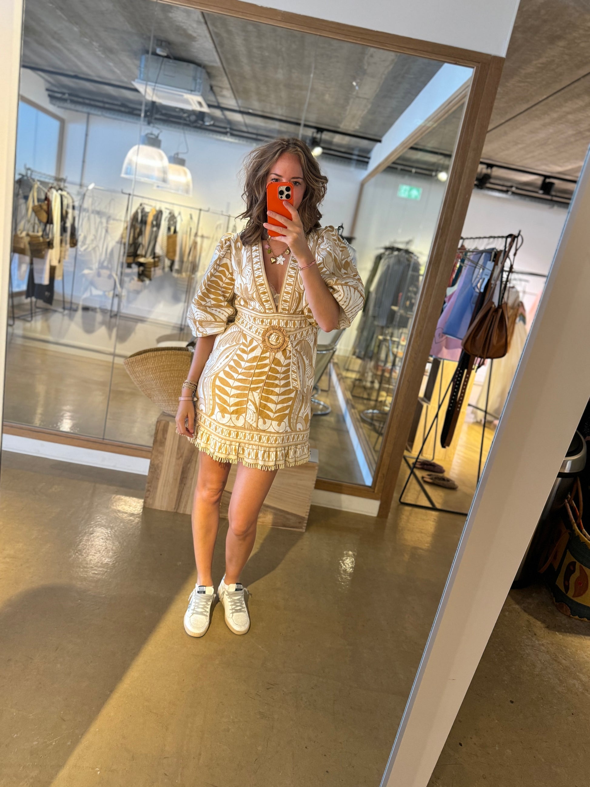 Dress nature lace