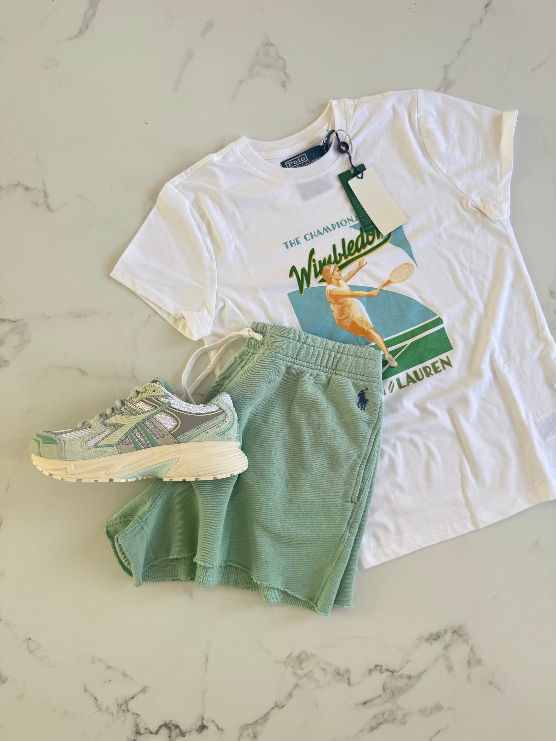 Tee Wimbledon white
