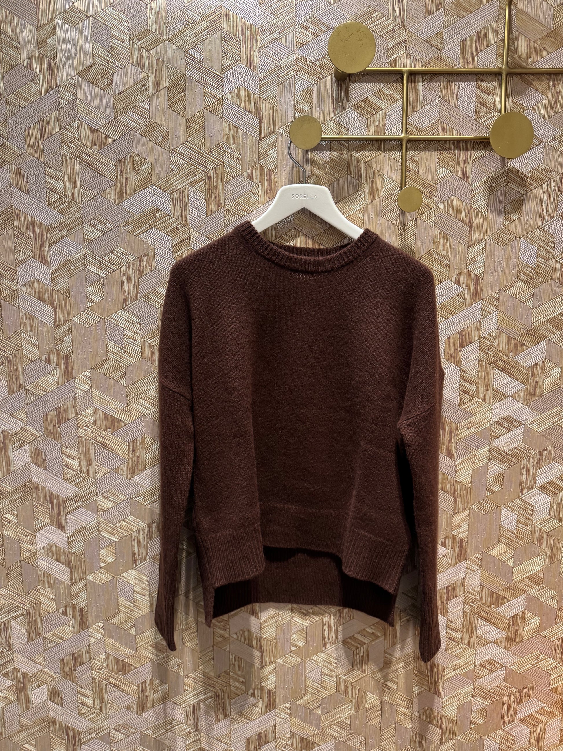 Knit Julia cashmere brown