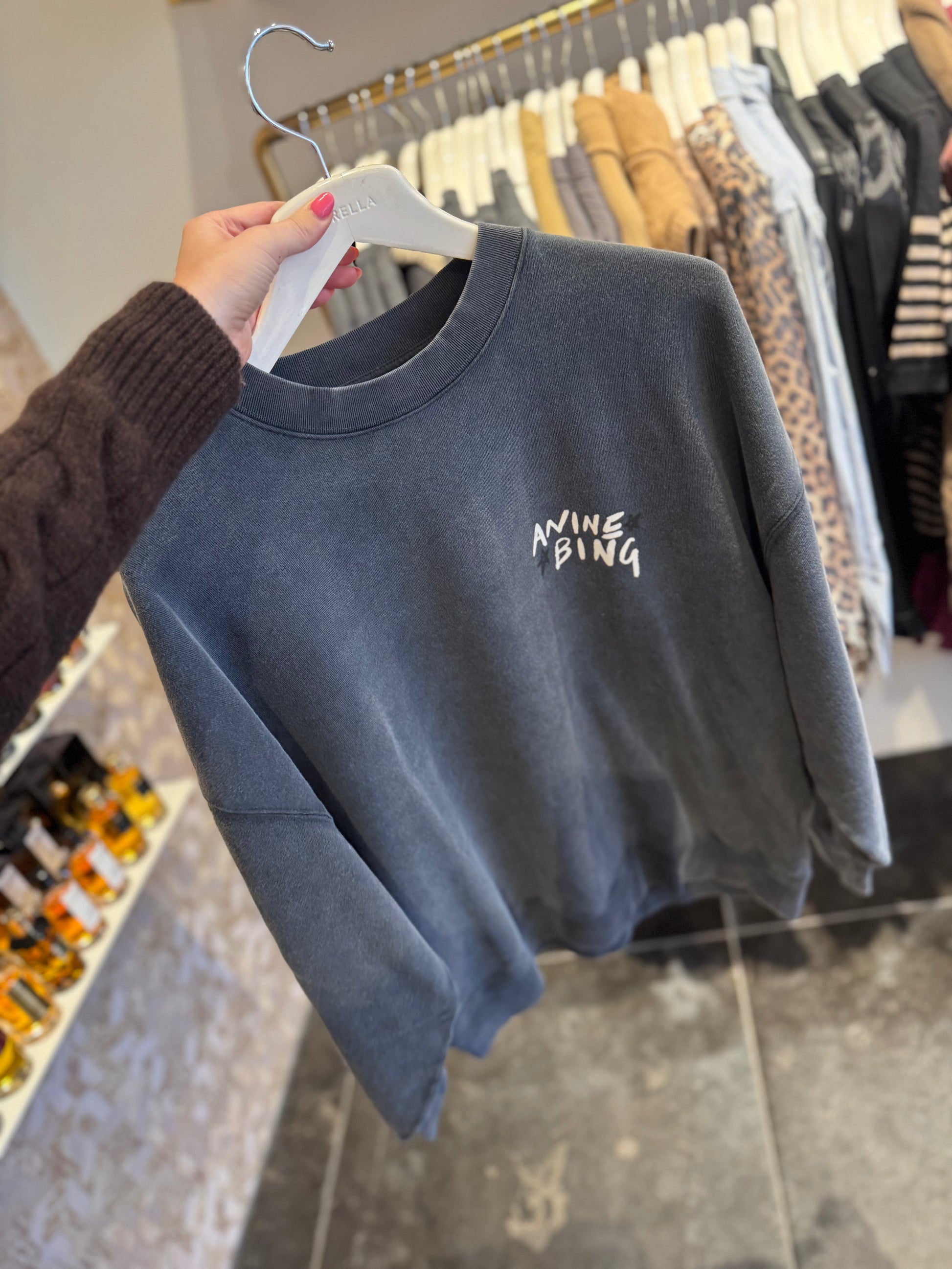 Sweater Miles washed black