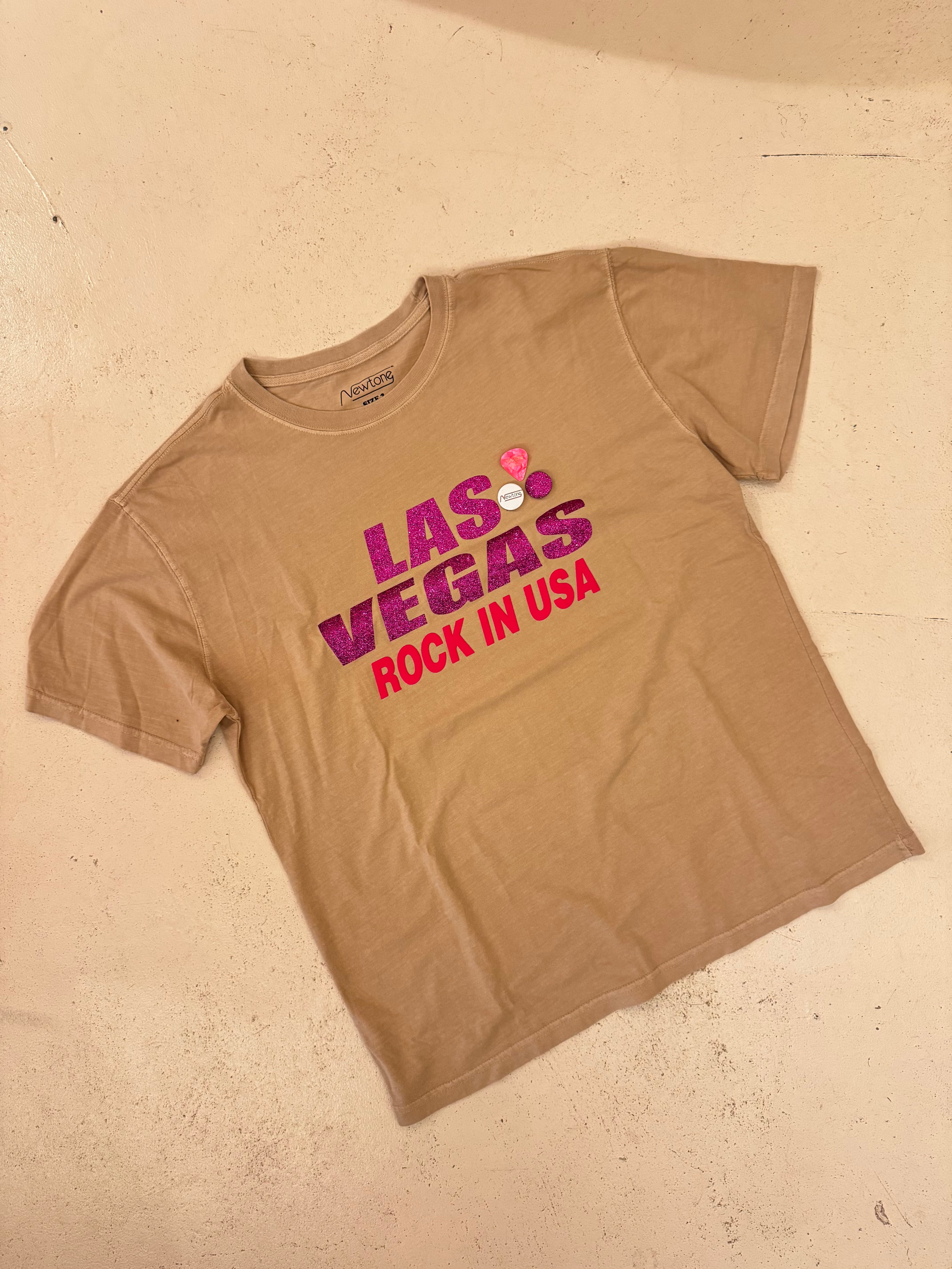 Tee trucker taupe Las Vegas