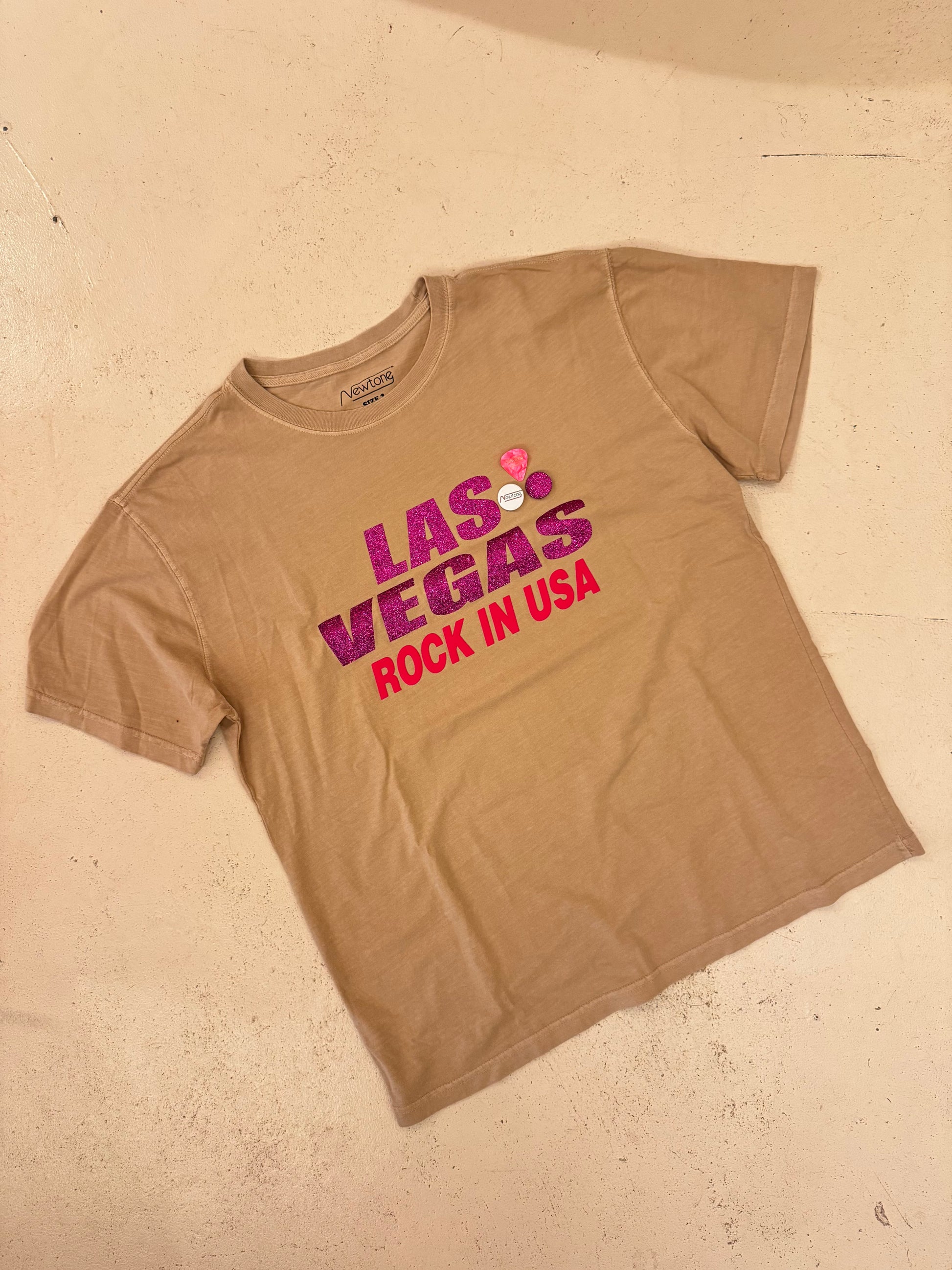 Tee trucker taupe Las Vegas