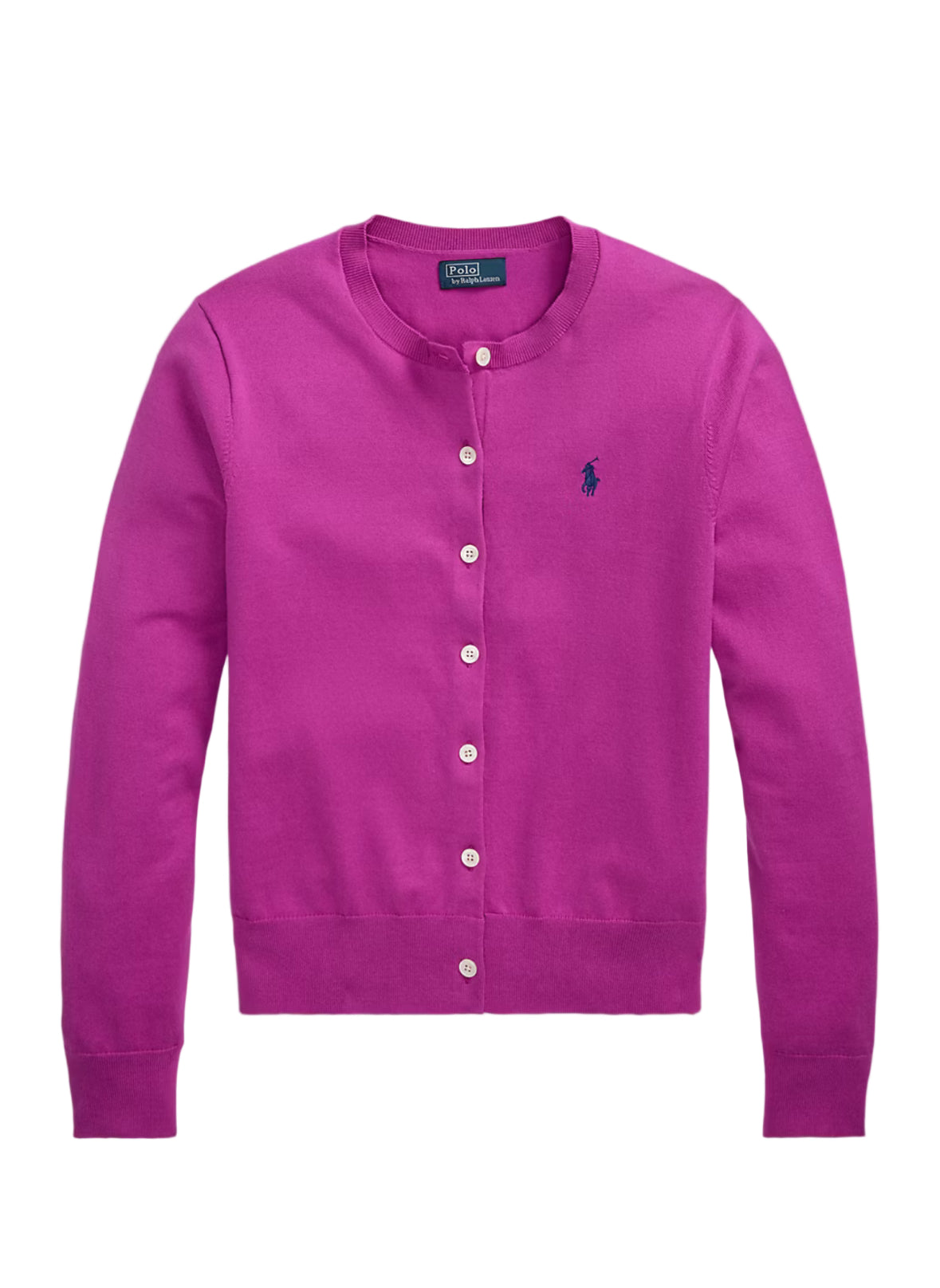 Cardigan vivid pink