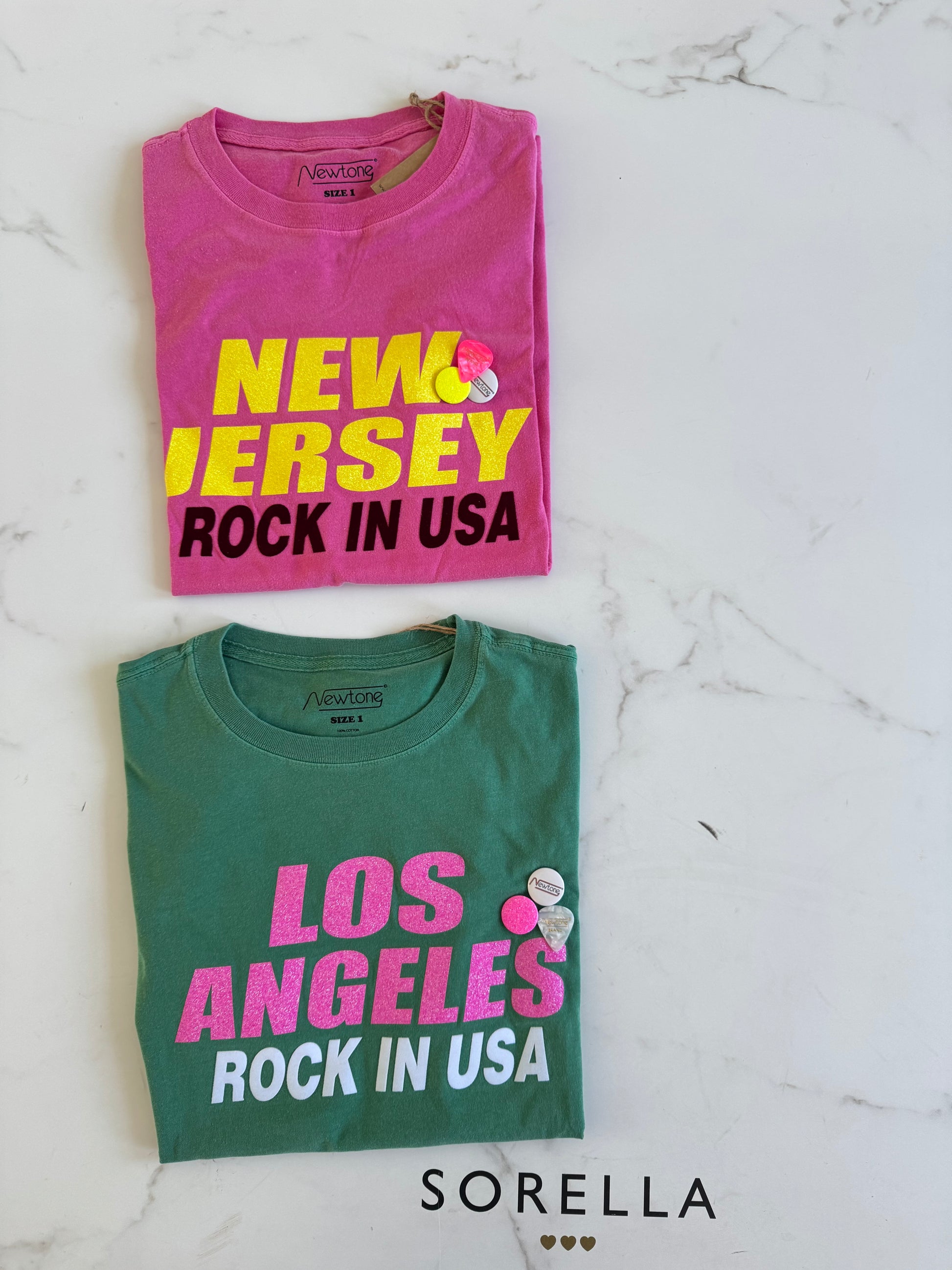 Tee trucker pink  New Jersey