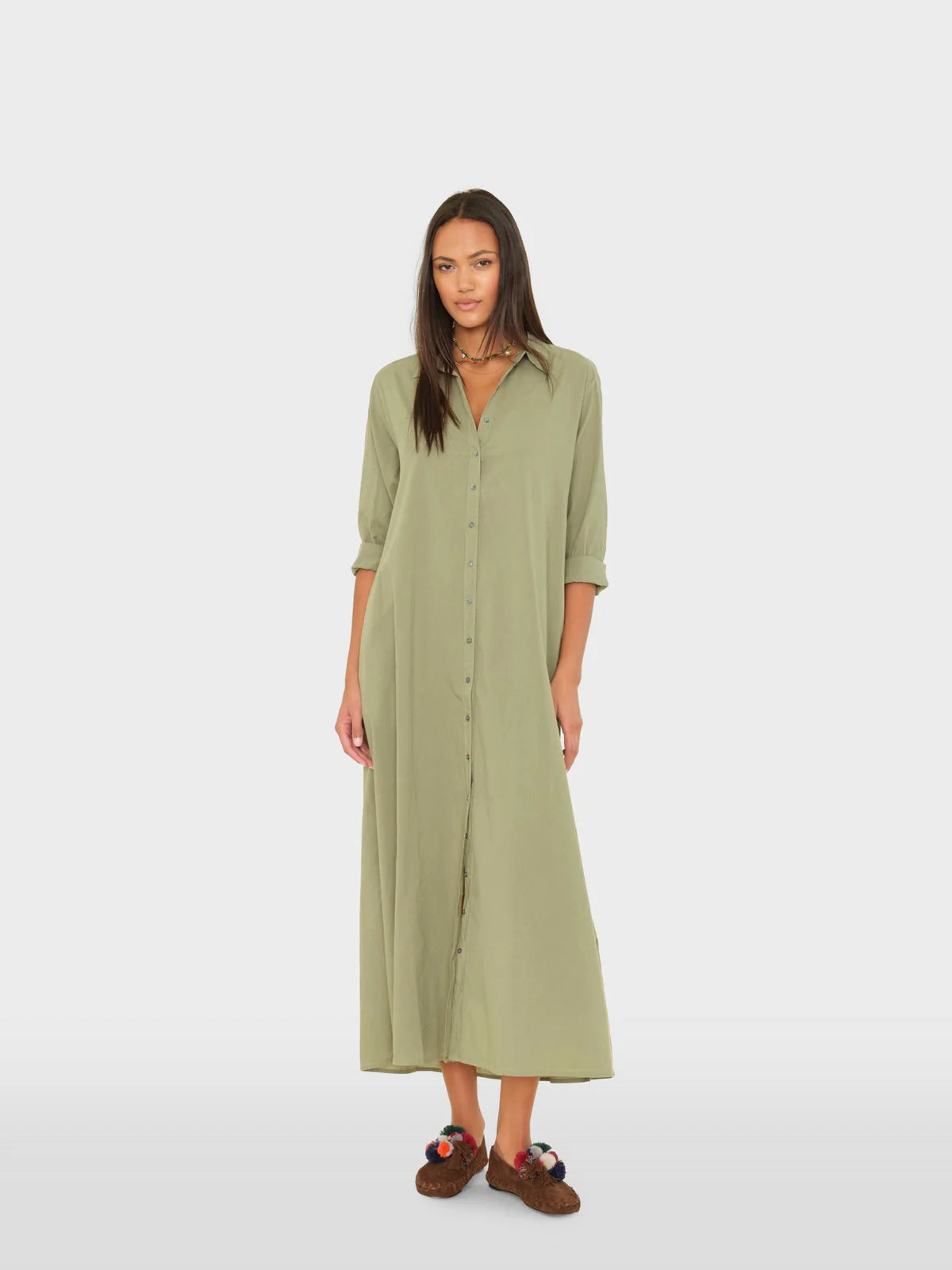 Dress Boden dark sea grass