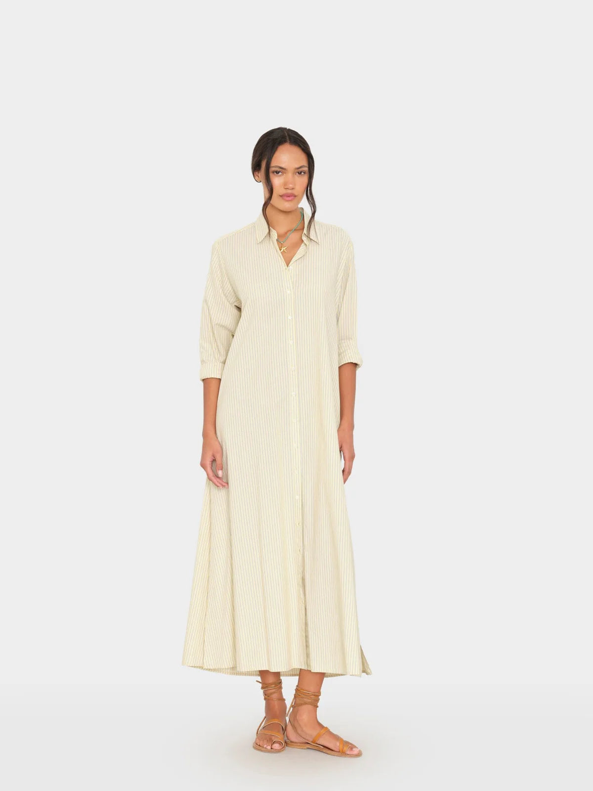 Dress Boden citrine stripe