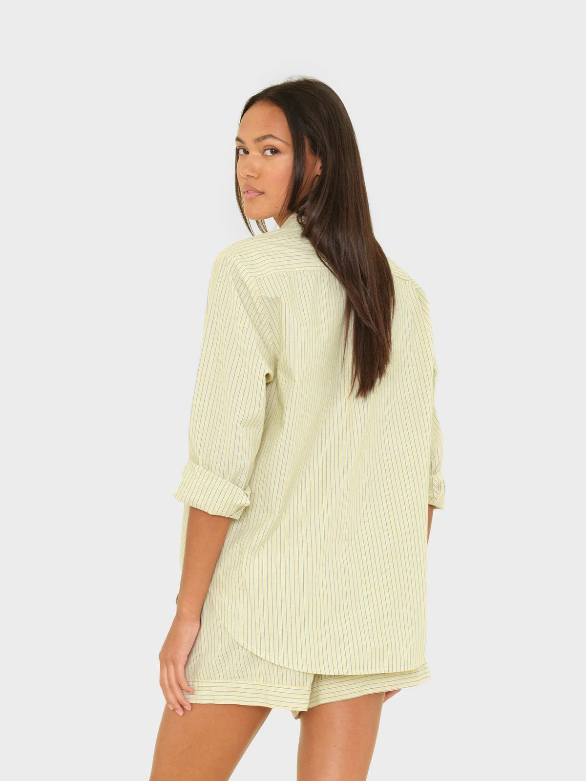 Image of Blouse Beau citrine stripe