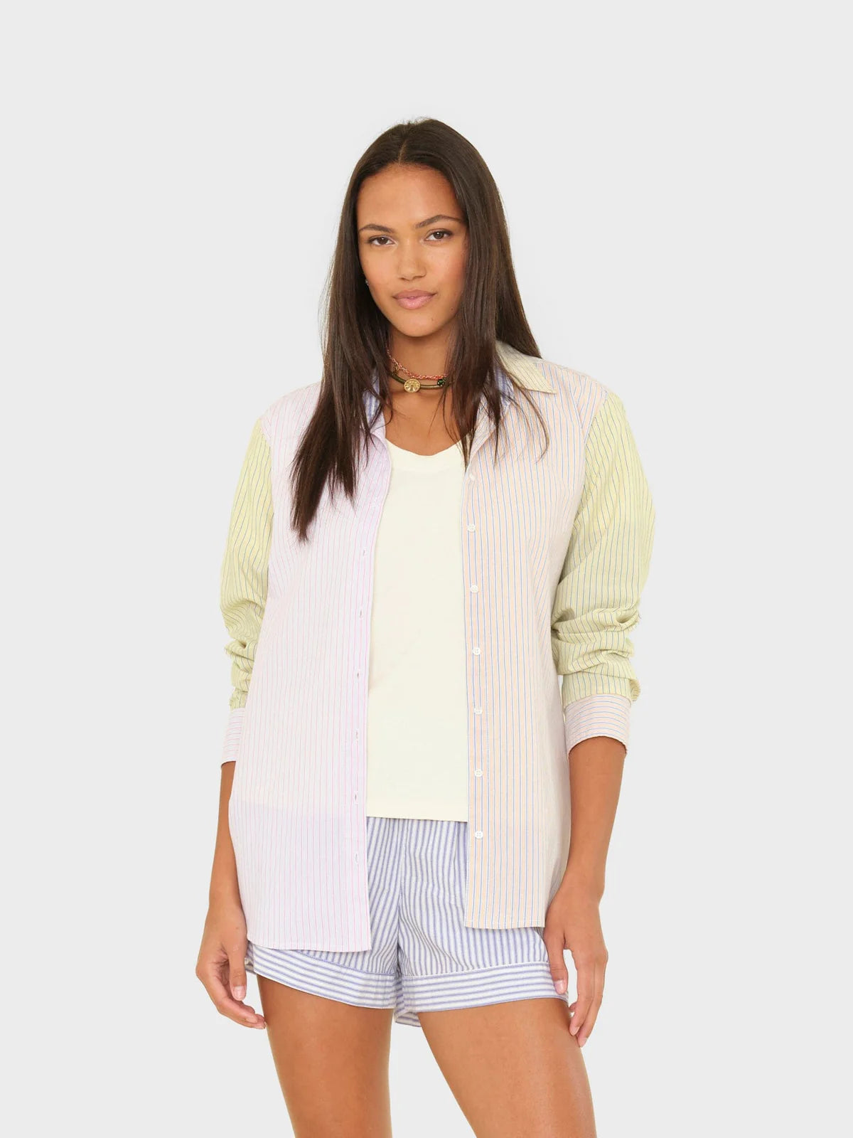 Blouse Beau mixed stripe