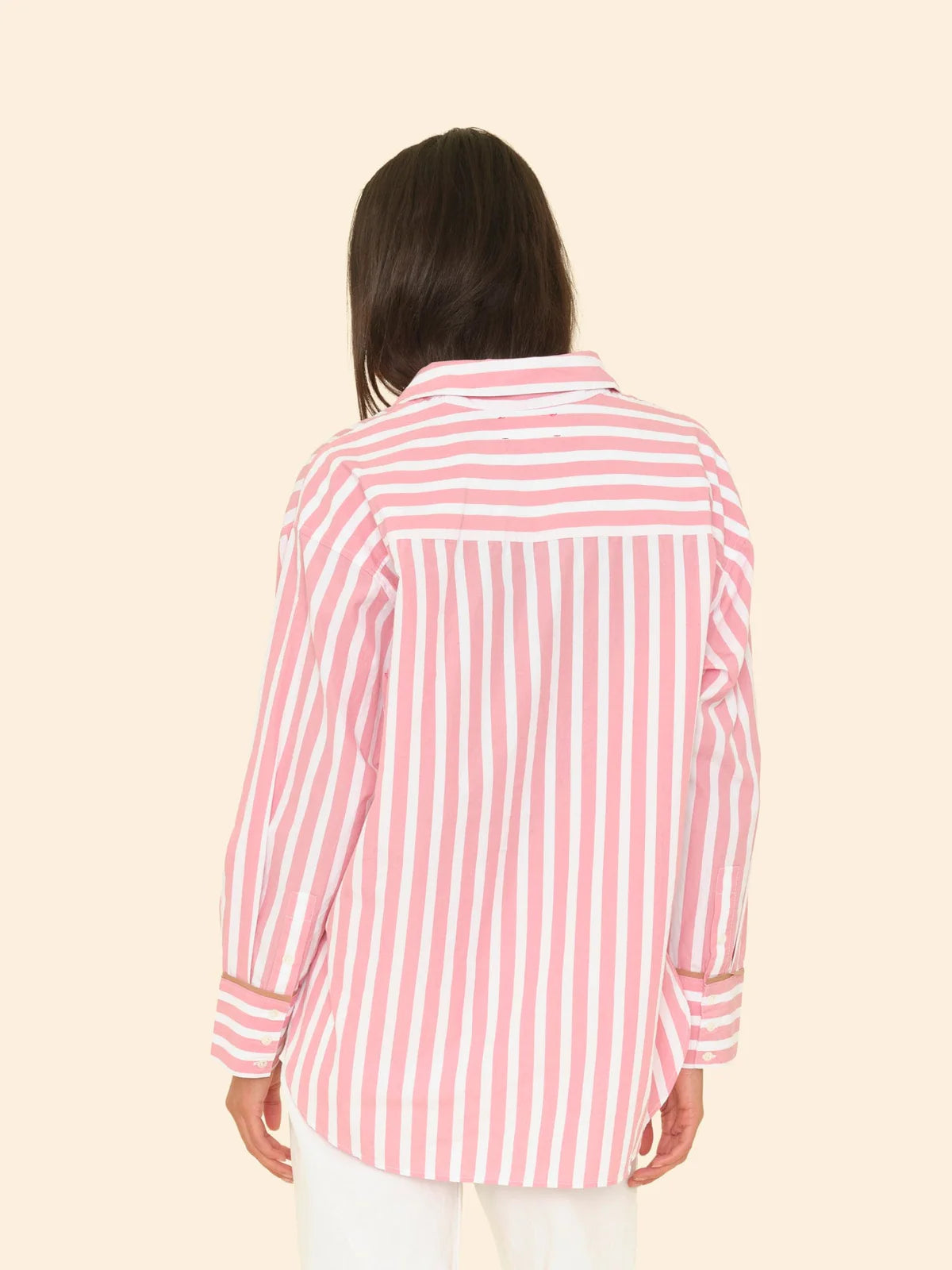 Image of Blouse Gillian rosebud stripe