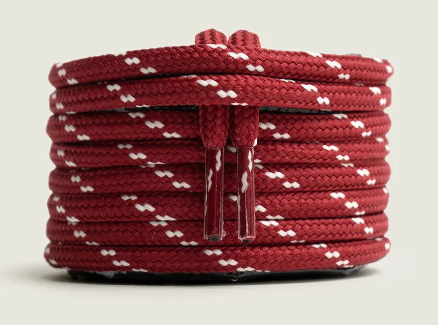 Image of Boat loafer burgundy leather