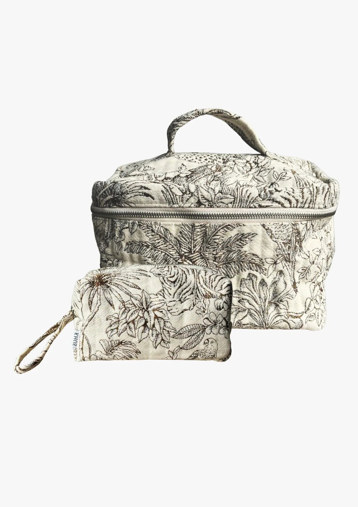 Vanity bag Tropics in gold