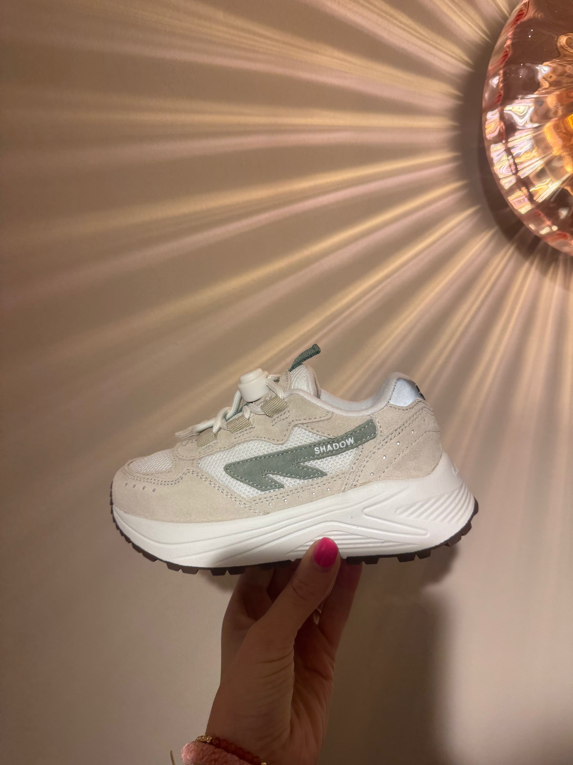 Shadow Kids white/sage/green