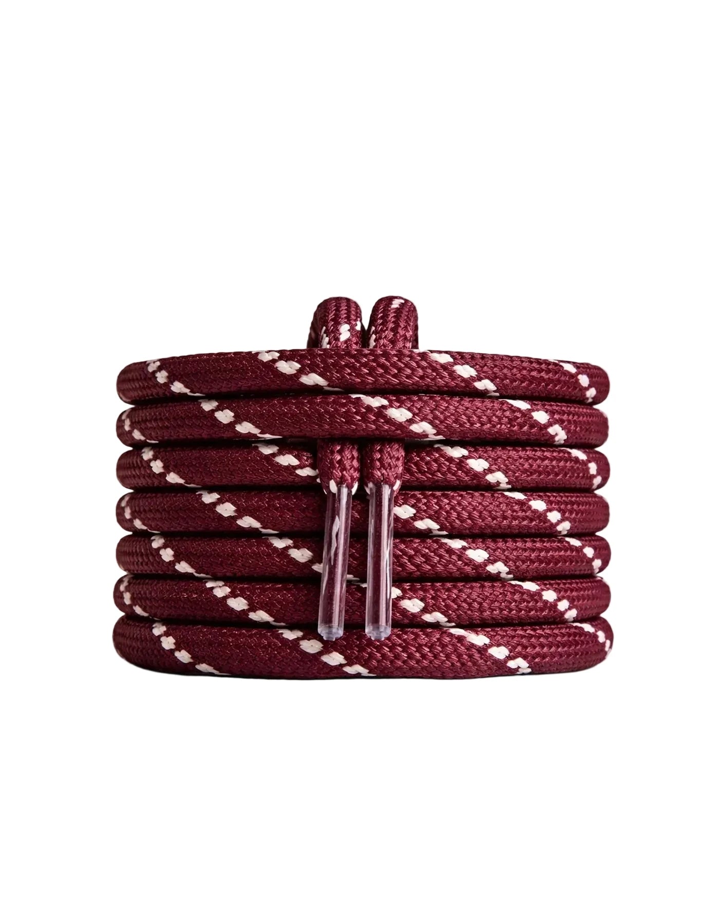Laces burgundy/white