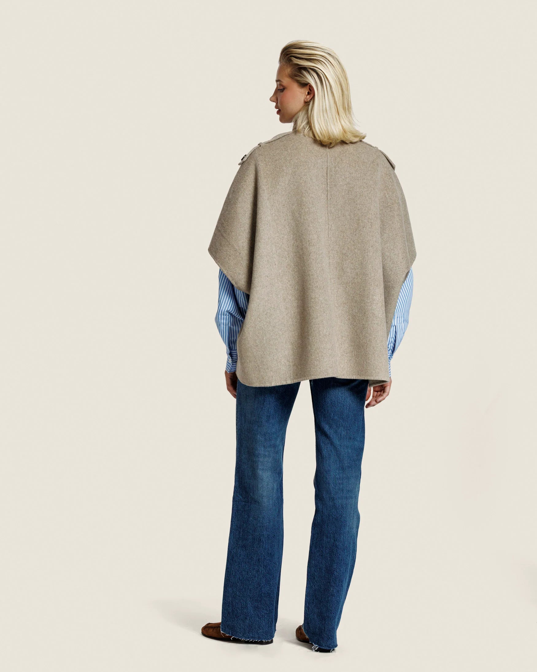 Image of Jacket Frenkie beige melange